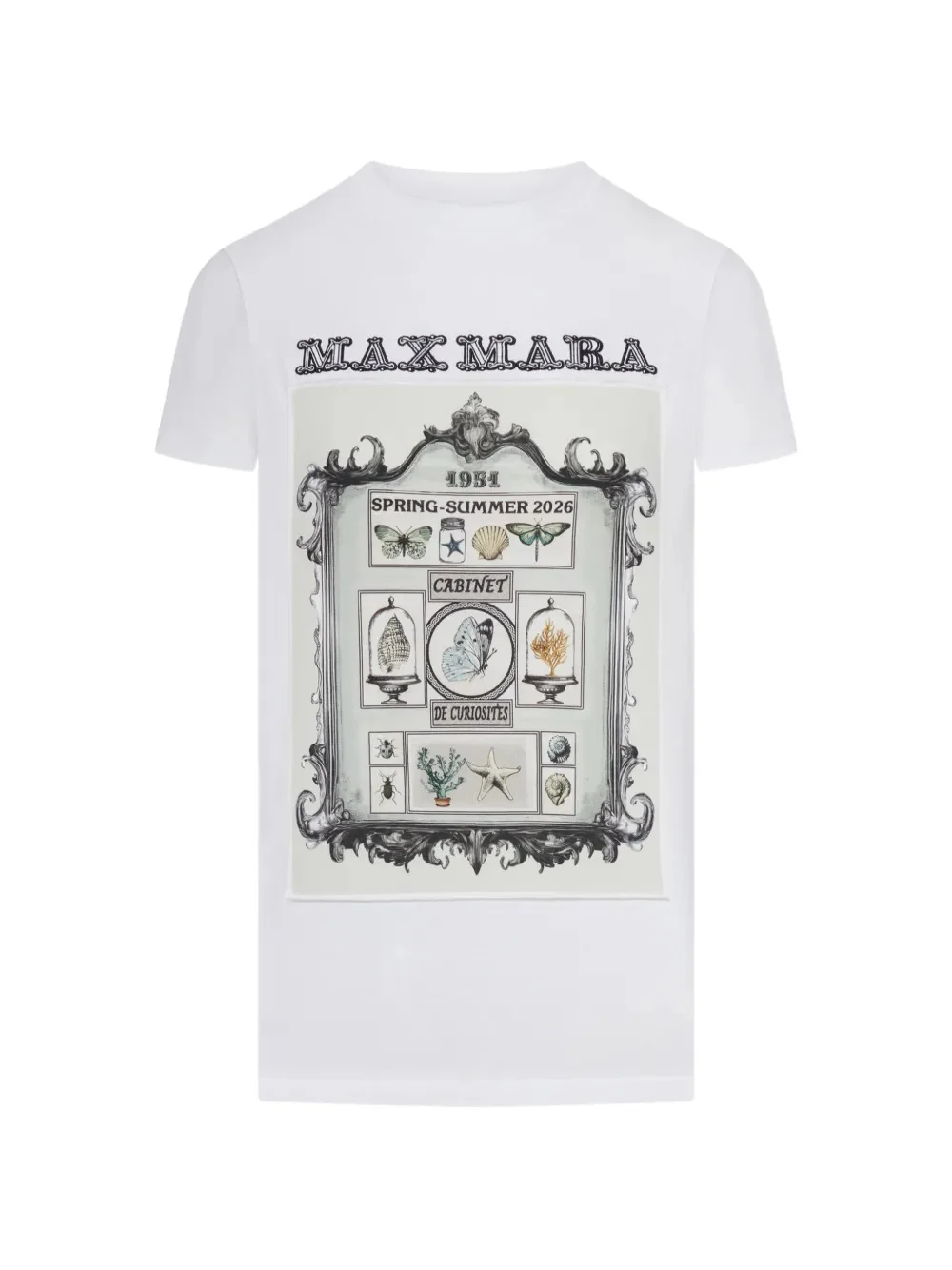 Max Mara Pure Cotton Crew-Neck Straight-Fit T-Shirt