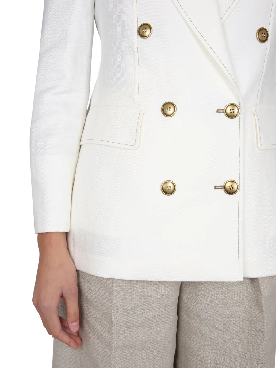 MAX MARA Verace Double-Breasted Wool Jacket - Image 4