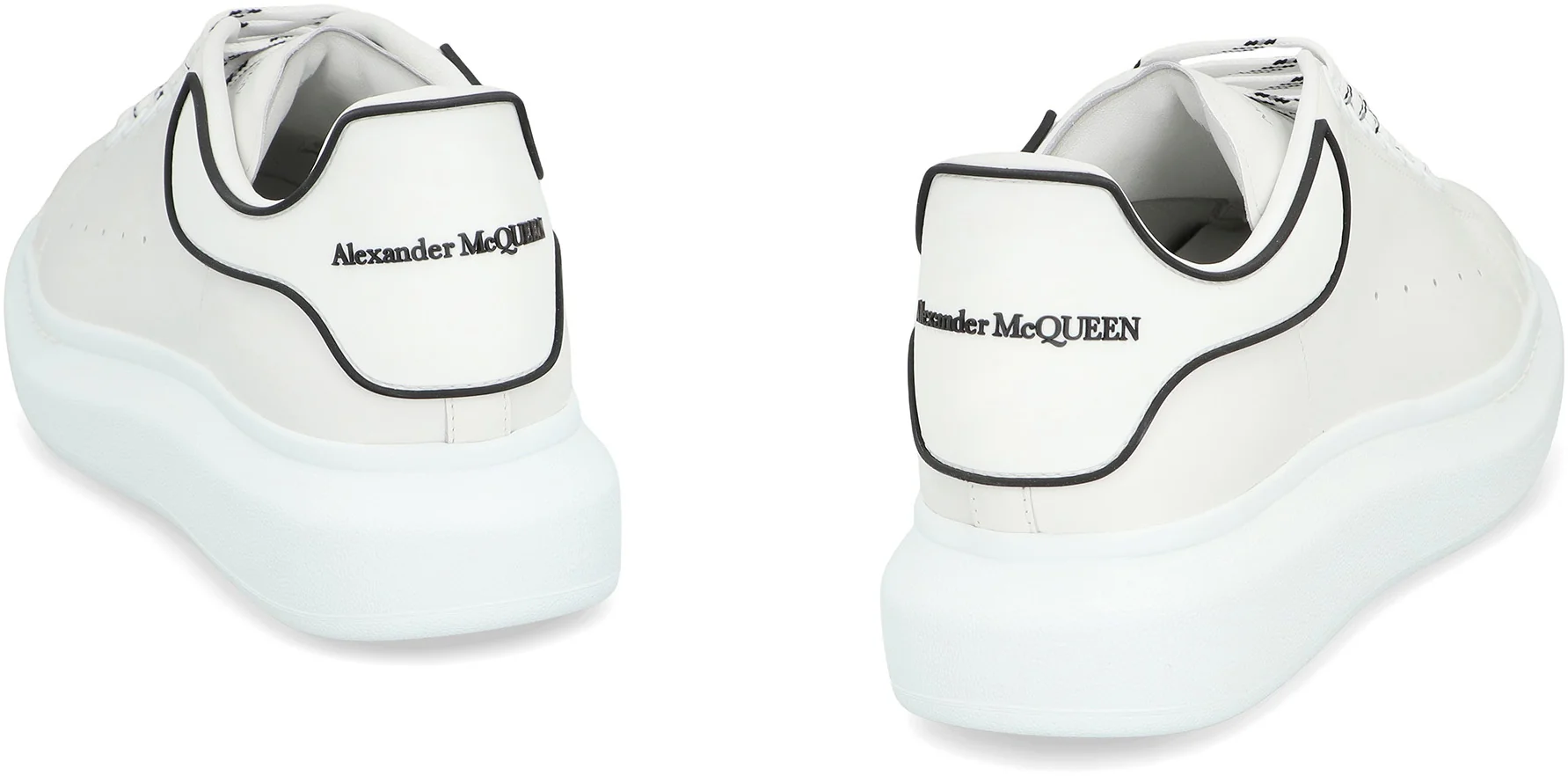McQueen Leather Chunky Sneaker for Men - Image 4