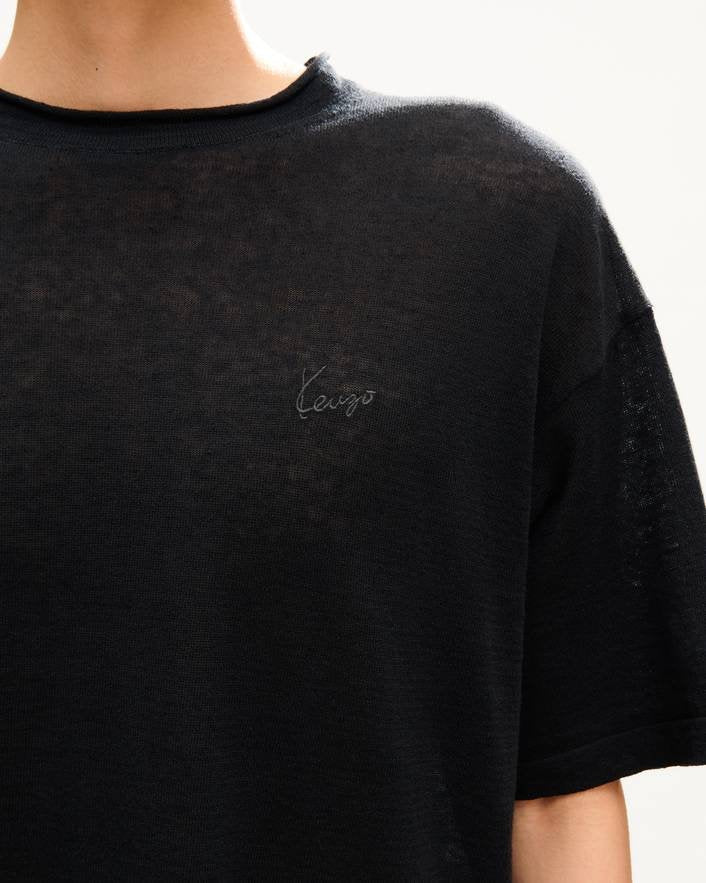 Men’s Kenzo-Style Short-Sleeve Polo T-Shirt - Image 3