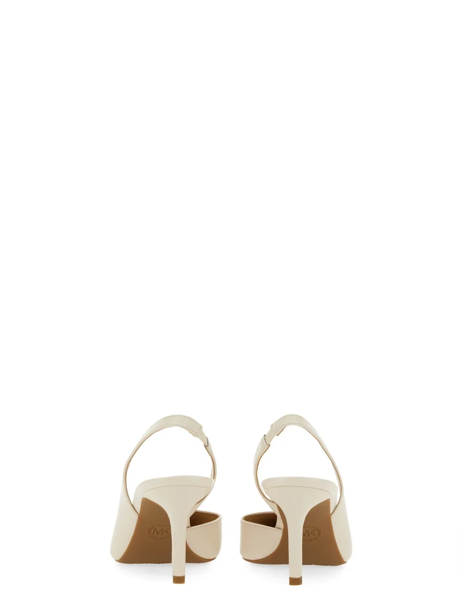 Michael By Michael Kors Elegant Leather Pump Heels for Women - Image 5
