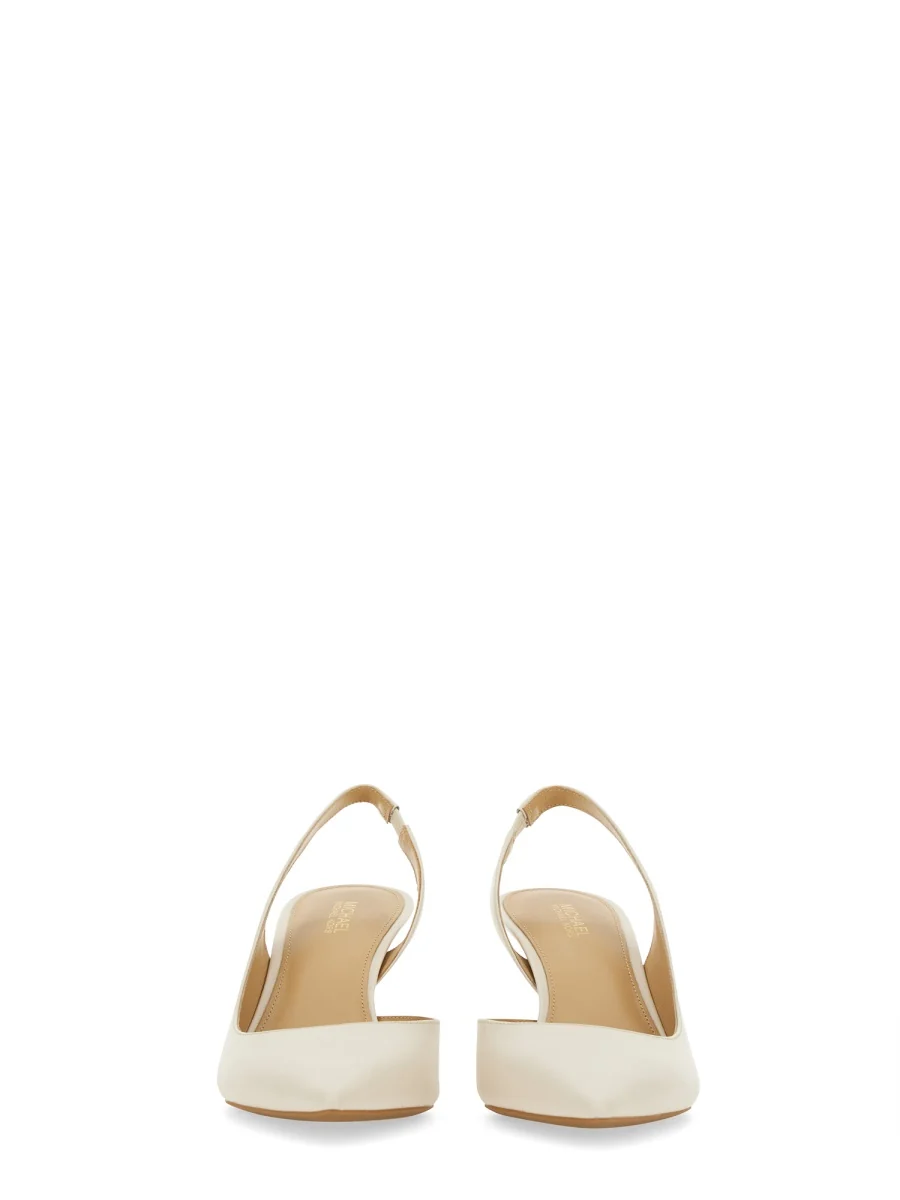 Michael By Michael Kors Elegant Leather Pump Heels for Women - Image 6