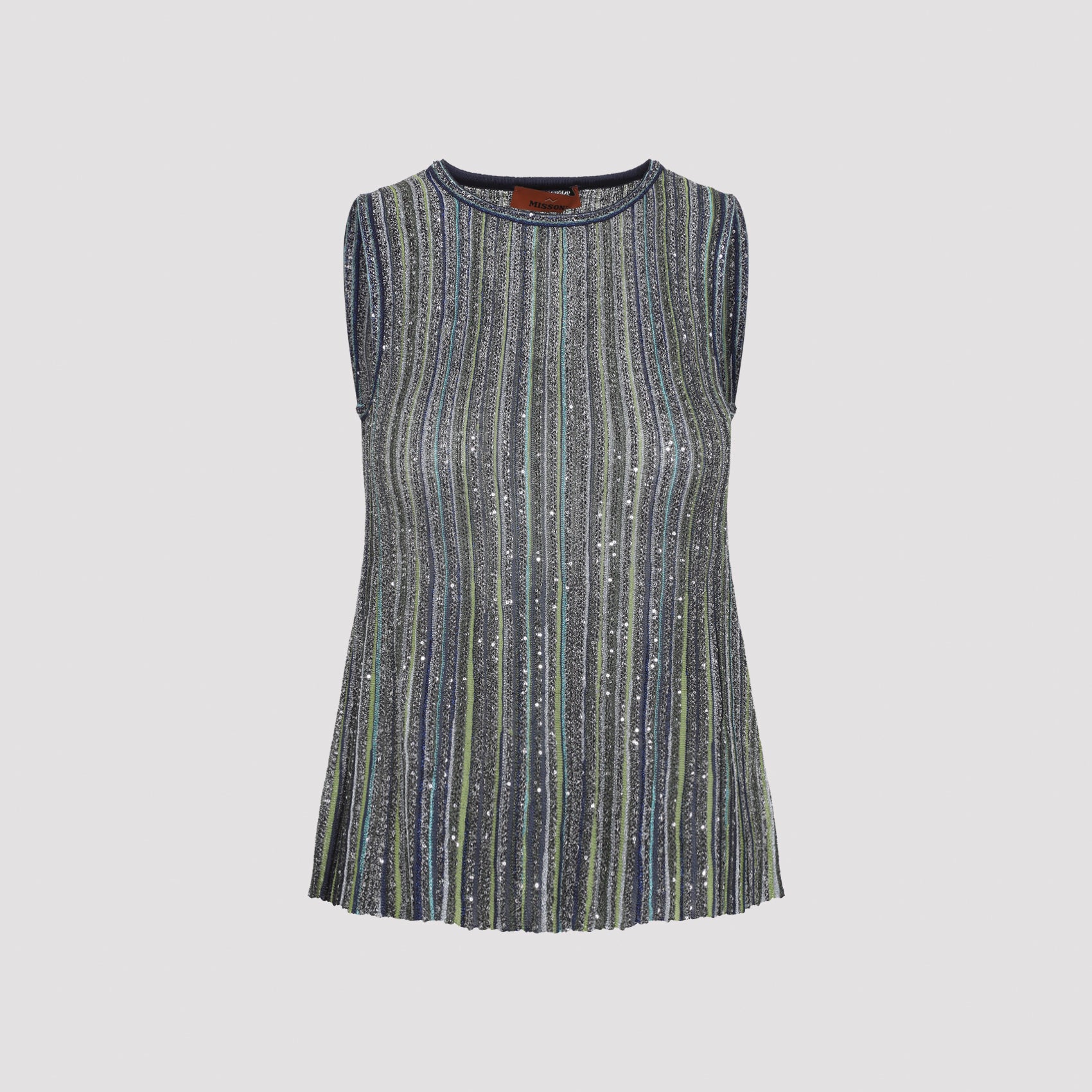 Missoni Women’s Viscose Mesh-Trim Tank Top - Image 3
