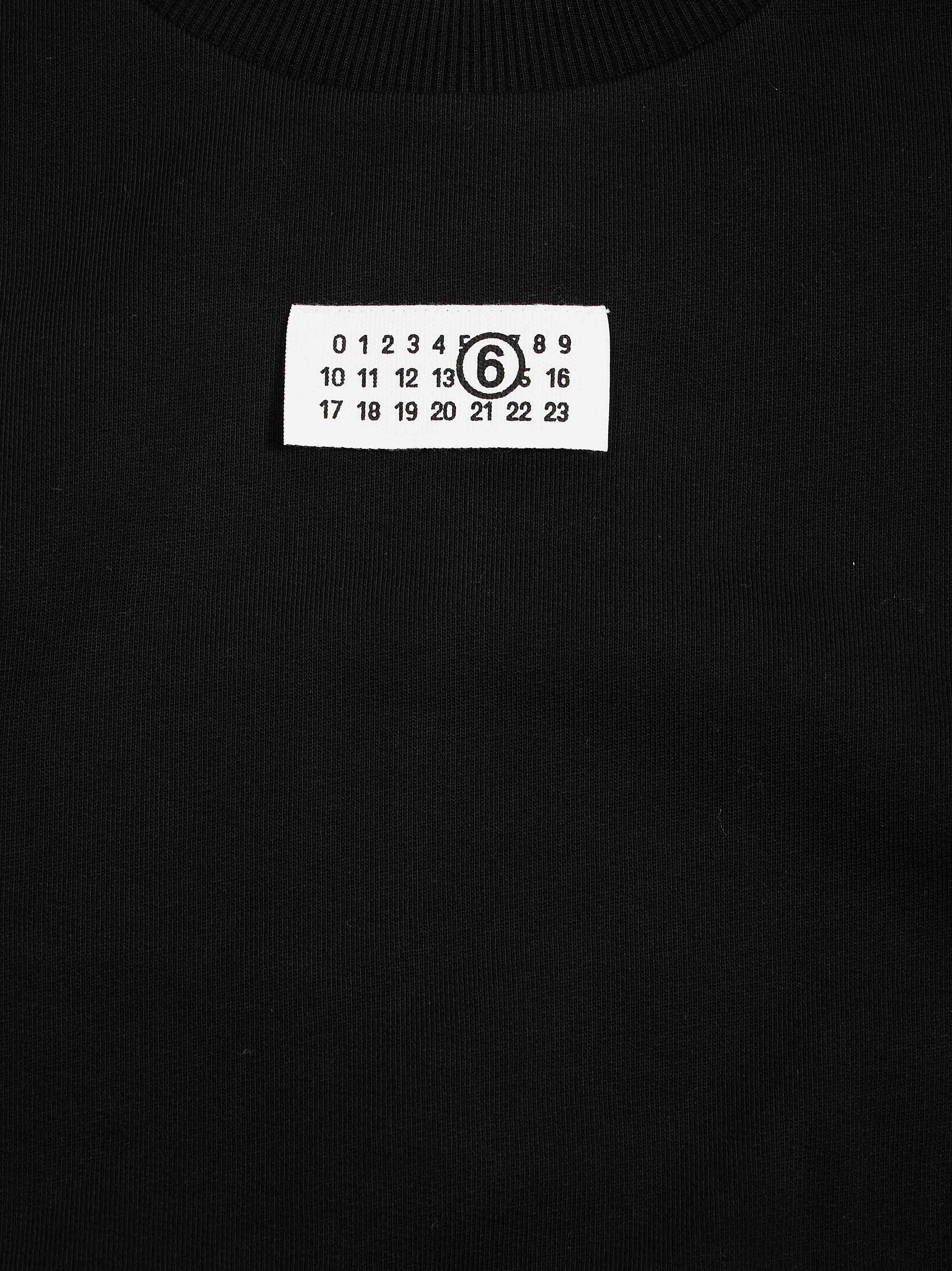 Mm6 Kids Logo Sweatshirt T-Shirt - Image 3
