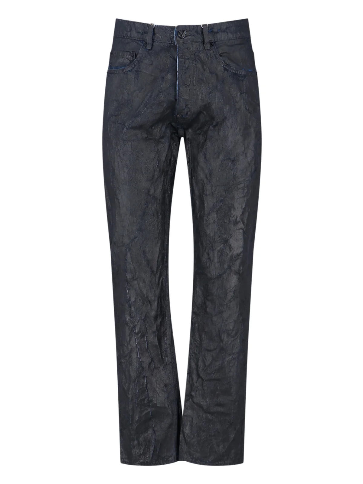 Mm6 Maison Margiela Men’s Cotton Denim Jeans with Pocket Lining