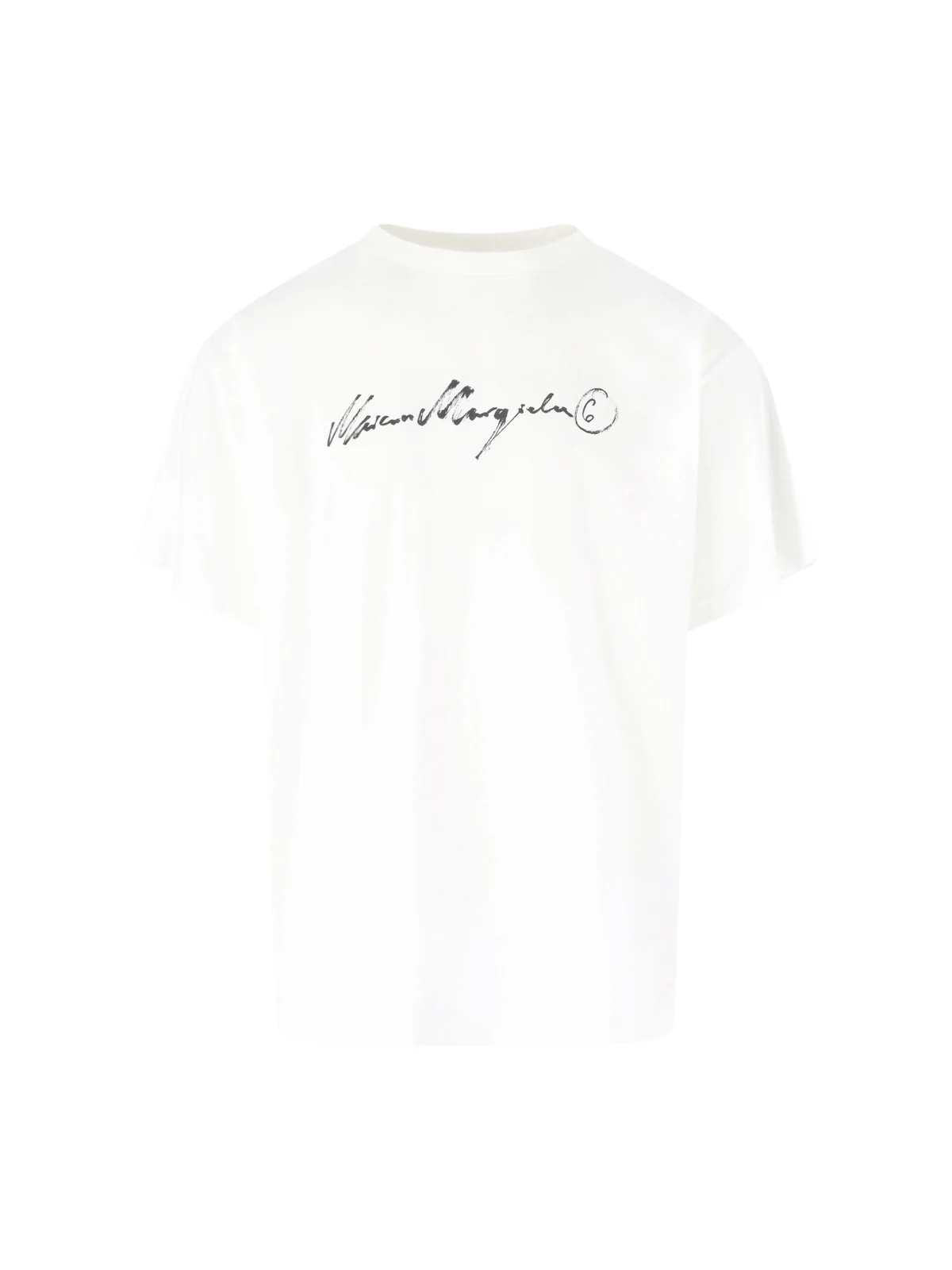 Mm6 Maison Margiela Men's 100% Cotton T-Shirt
