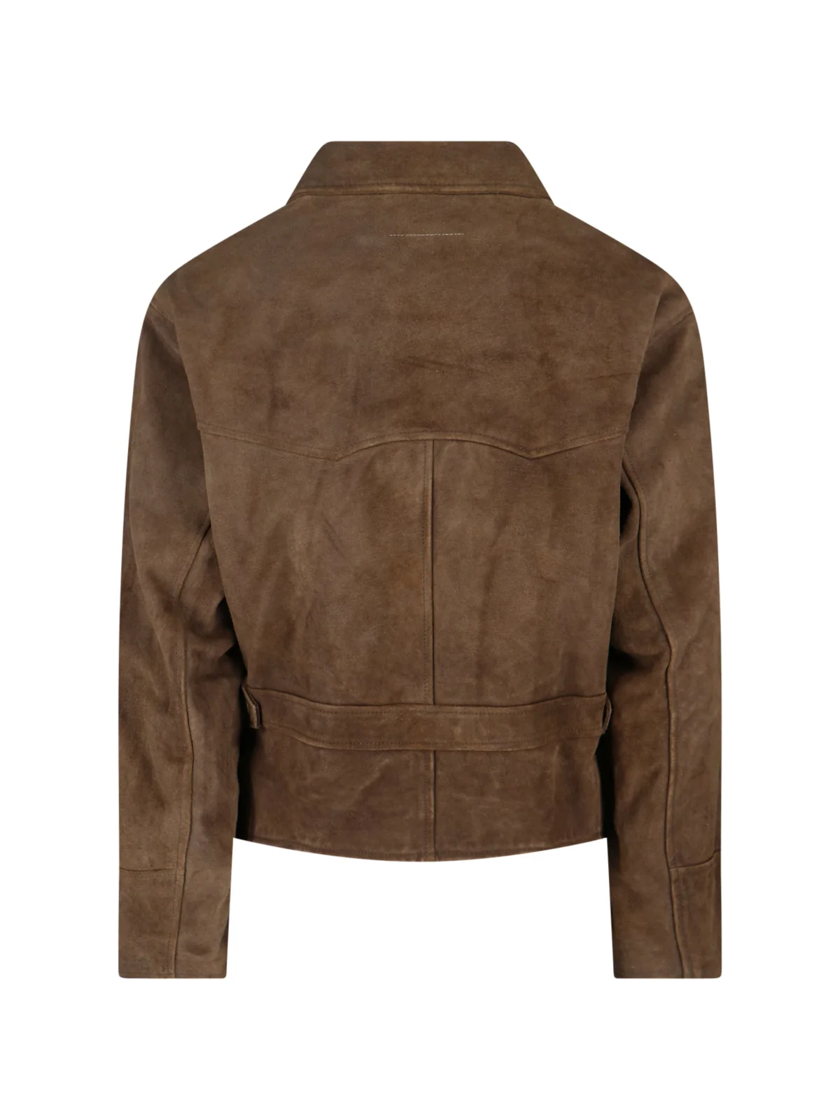 Mm6 Maison Margiela Men's 100% Cow Leather Jacket with Viscose Lining - Image 2