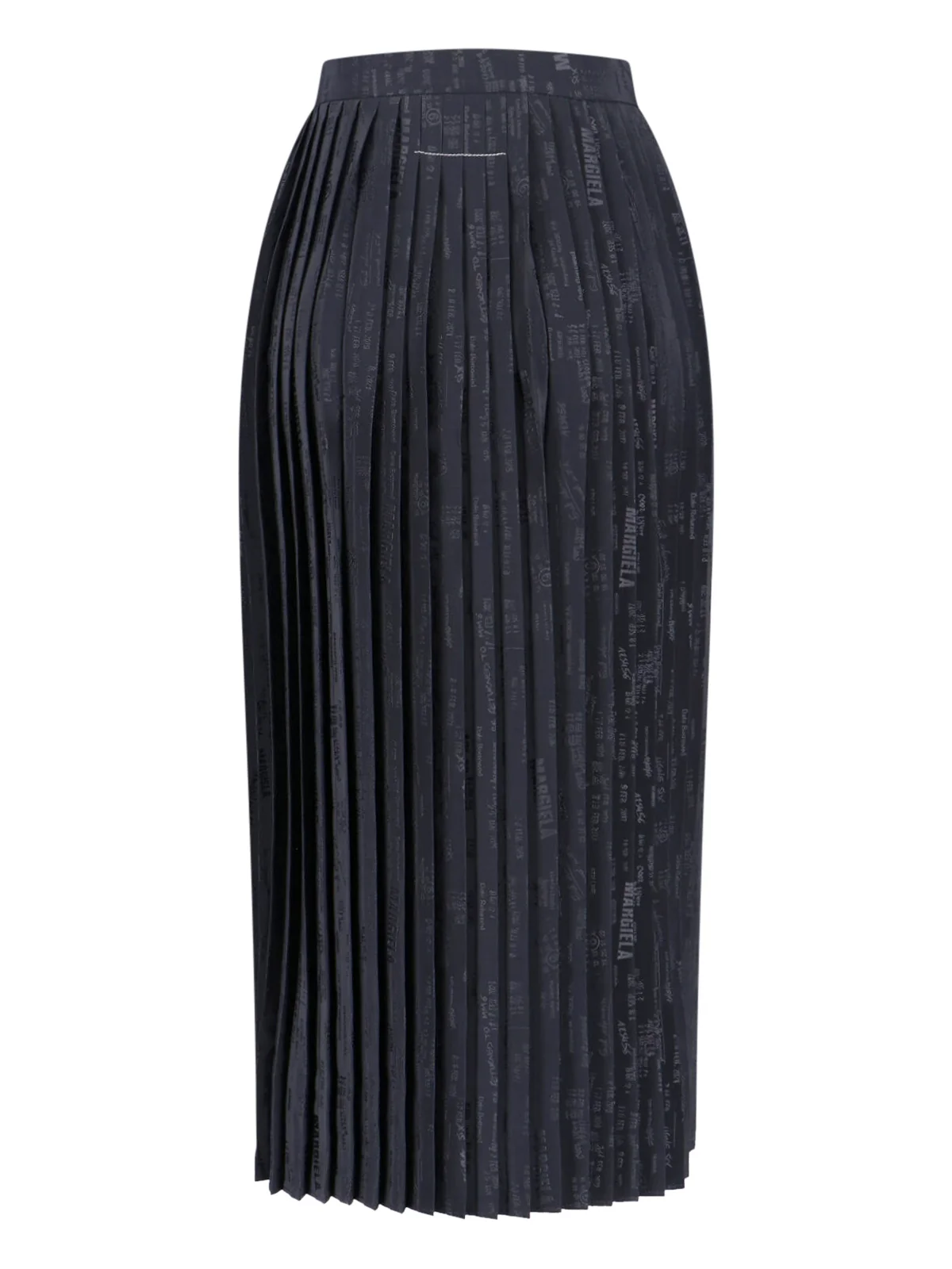 Mm6 Maison Margiela Women's Modern Draped Midi Skirt in Acetate-Viscose Blend - Image 2