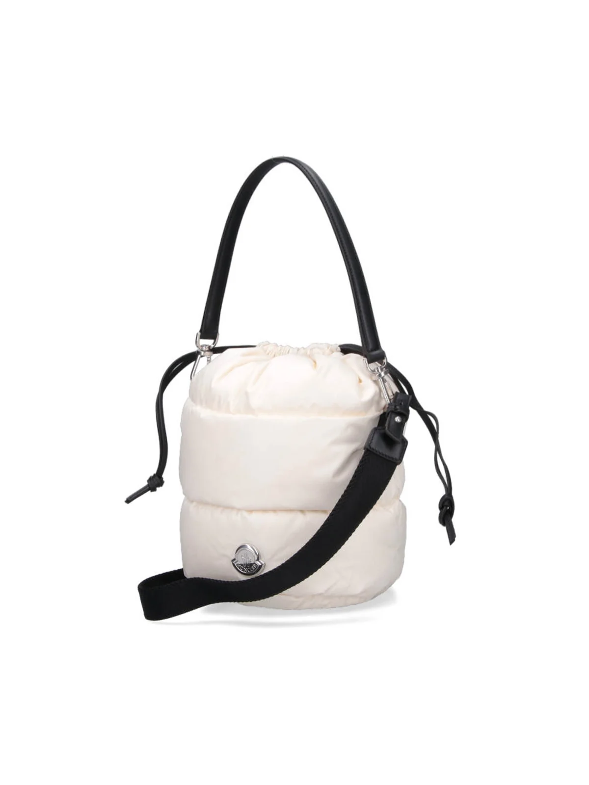 Moncler Lightweight Quilted Shoulder Bag with Leather Inserts - Image 2