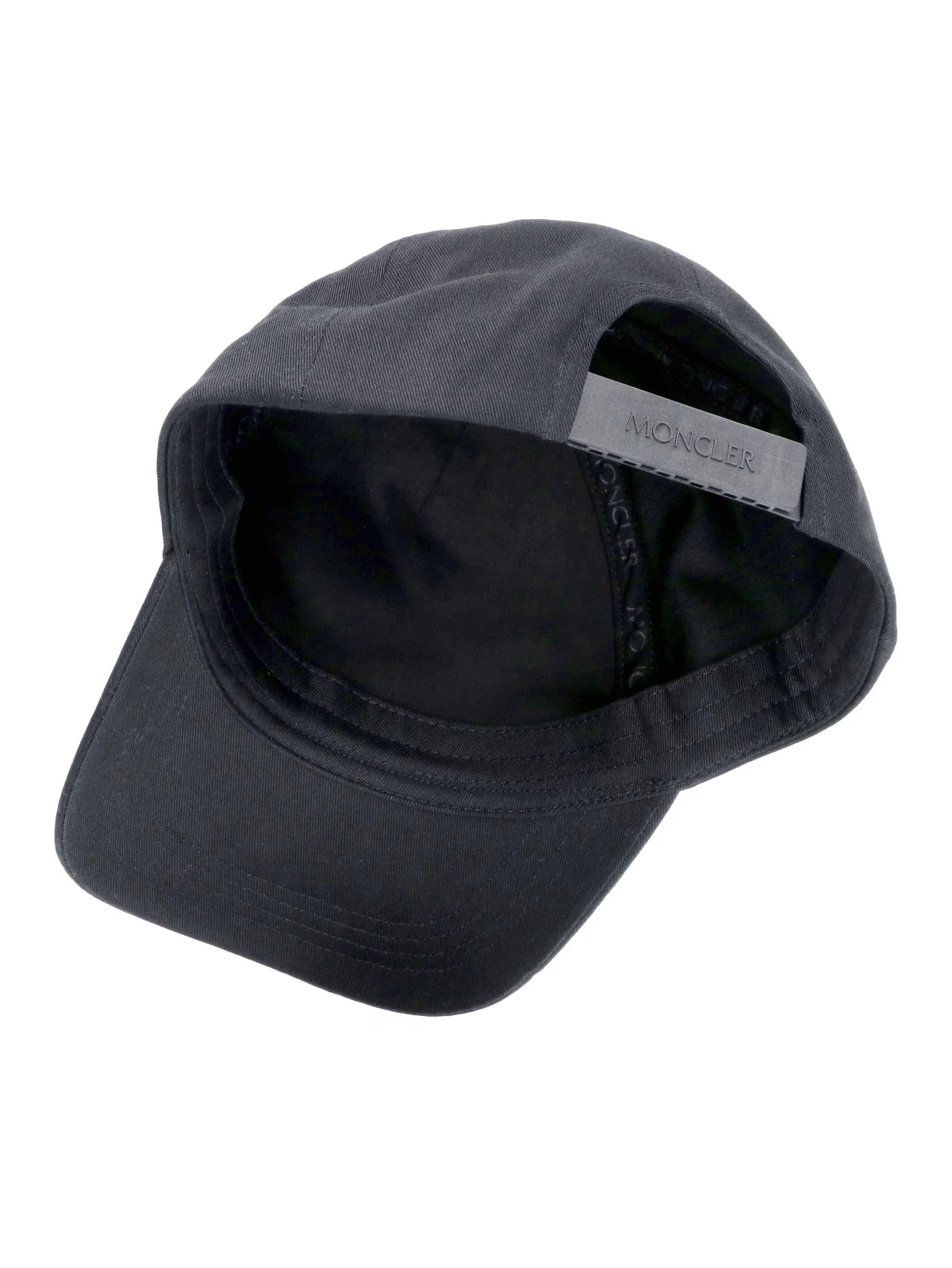 Moncler Logo Cotton Cap - Image 3