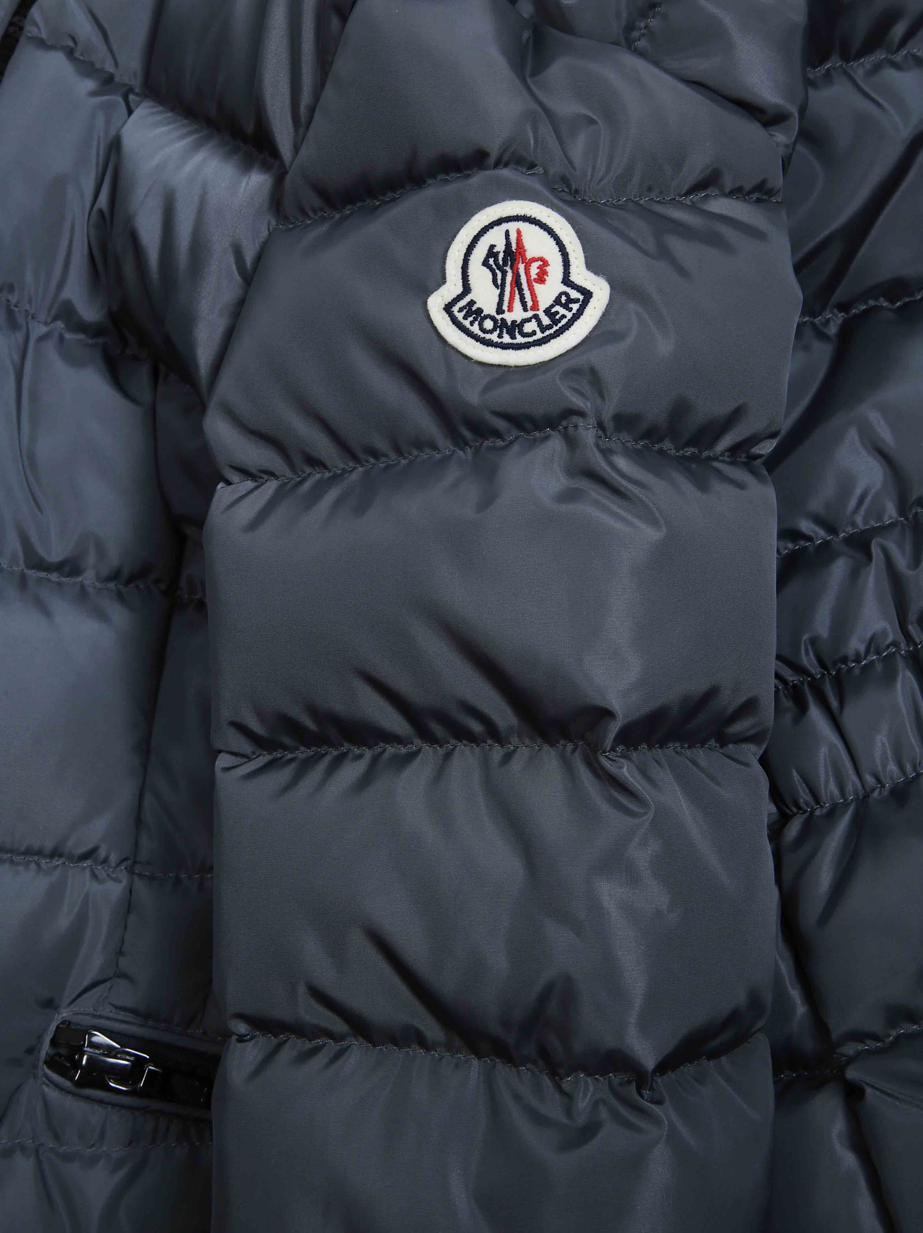 Moncler Long Quilted Charpal Jacket - Image 3