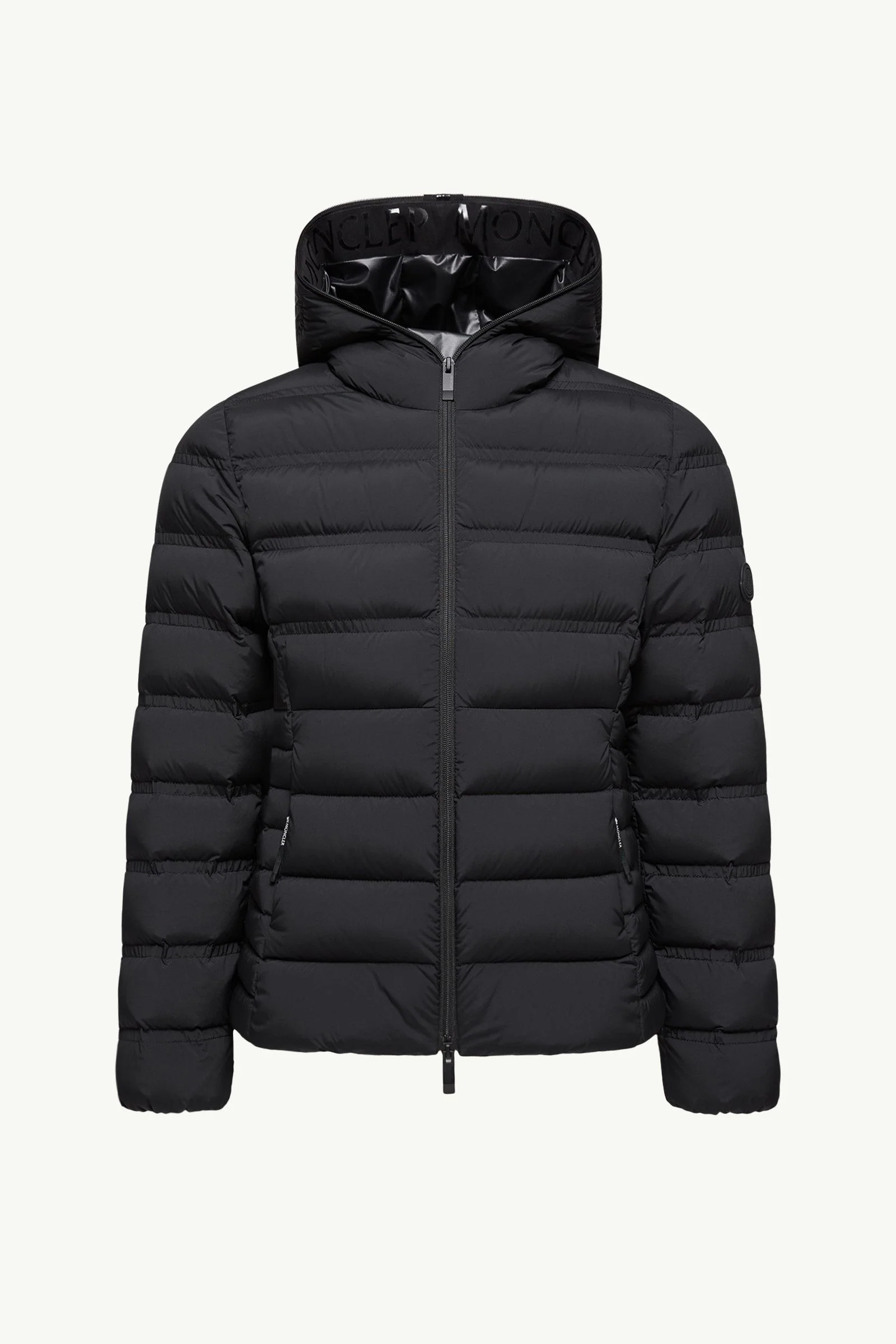 Moncler Made of Stretch Nylon Padded Hooded Jacket