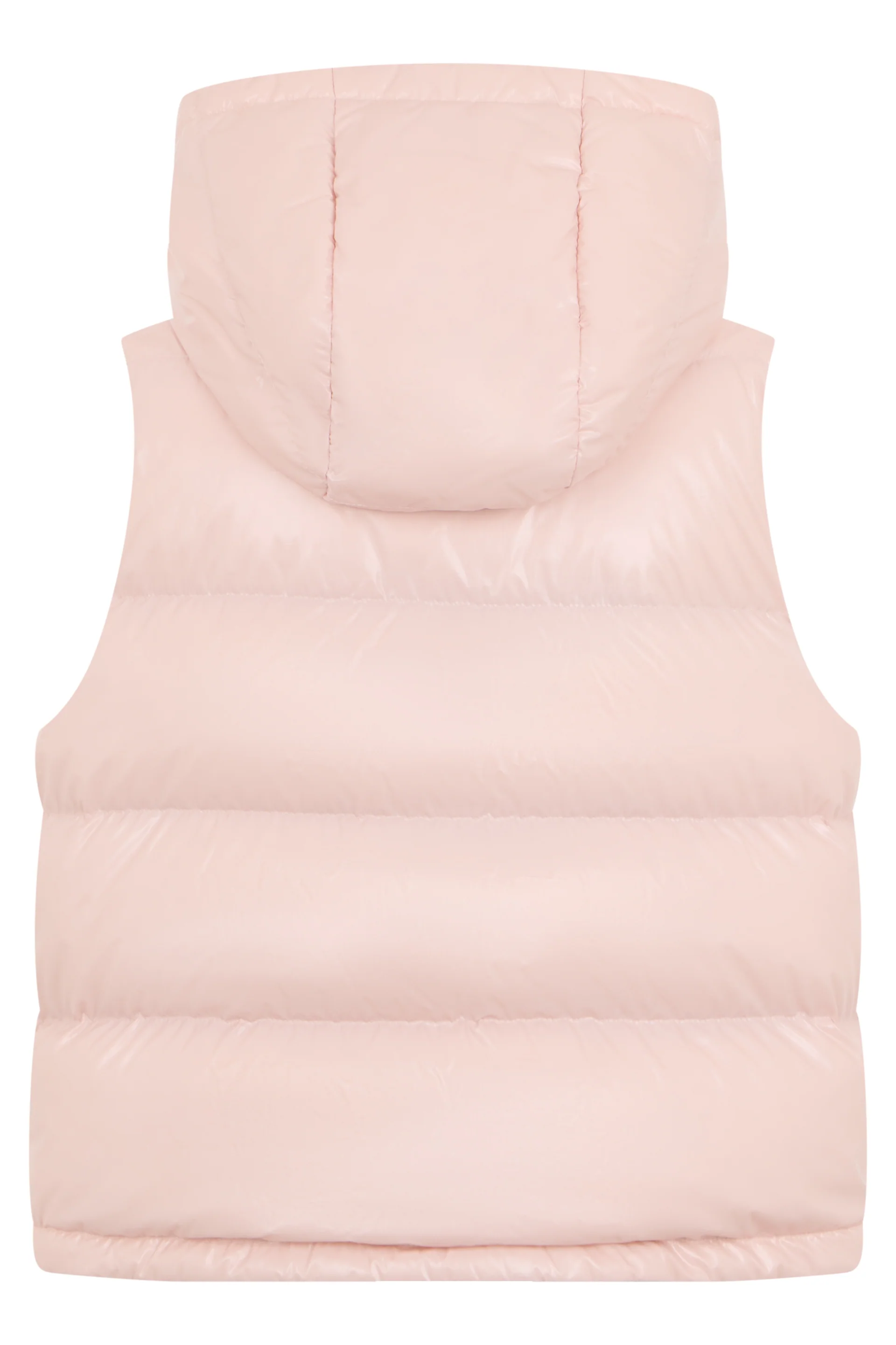 Moncler Padded Hooded Gilet with Zip Front and Zipper Pockets - Image 2