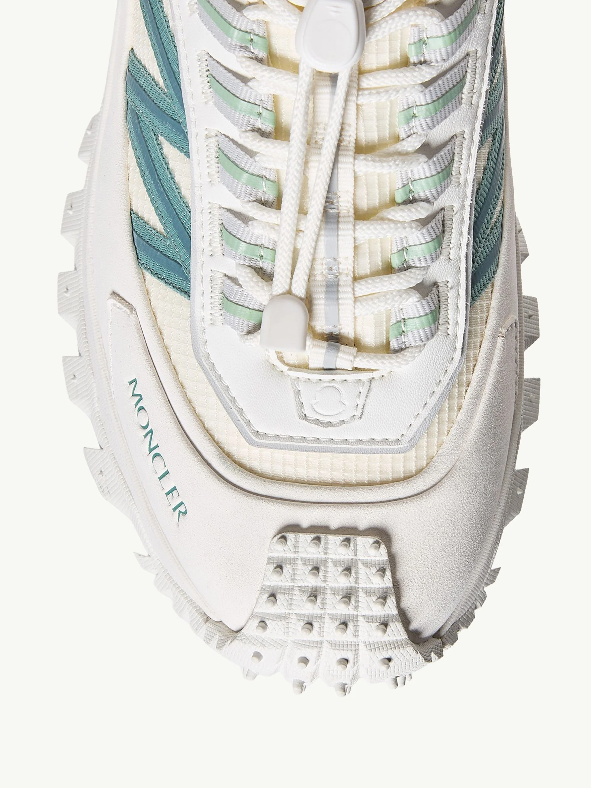 Moncler Women's Mesh Lined Sneakers with EVA Midsole and Vibram MEGAGRIP Rubber Compound - 4.5 cm Sole Height - Image 3