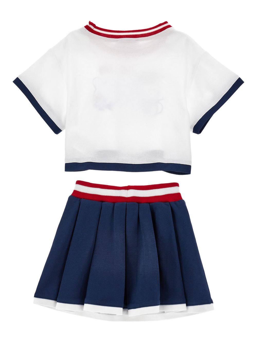 Monnalisa Mini Hello Kitty Top and Skirt Set - Image 2