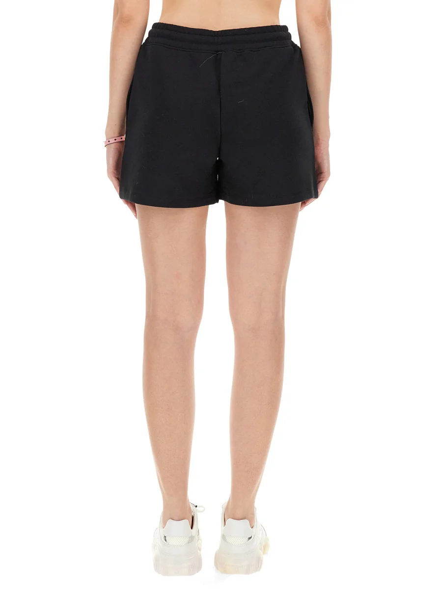 Moschino Cotton Mini Sweatshirt Shorts - Image 3