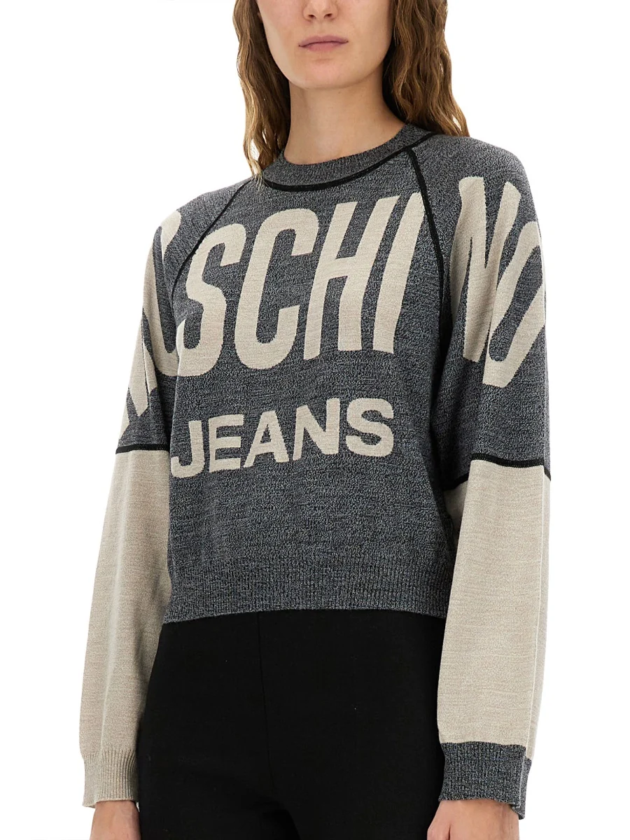 Moschino Jeans Inlaid Logo T-Shirt - Image 4