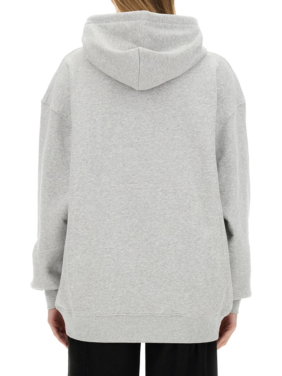 MOSCHINO JEANS Oversized Logo Sweatshirt - Image 3