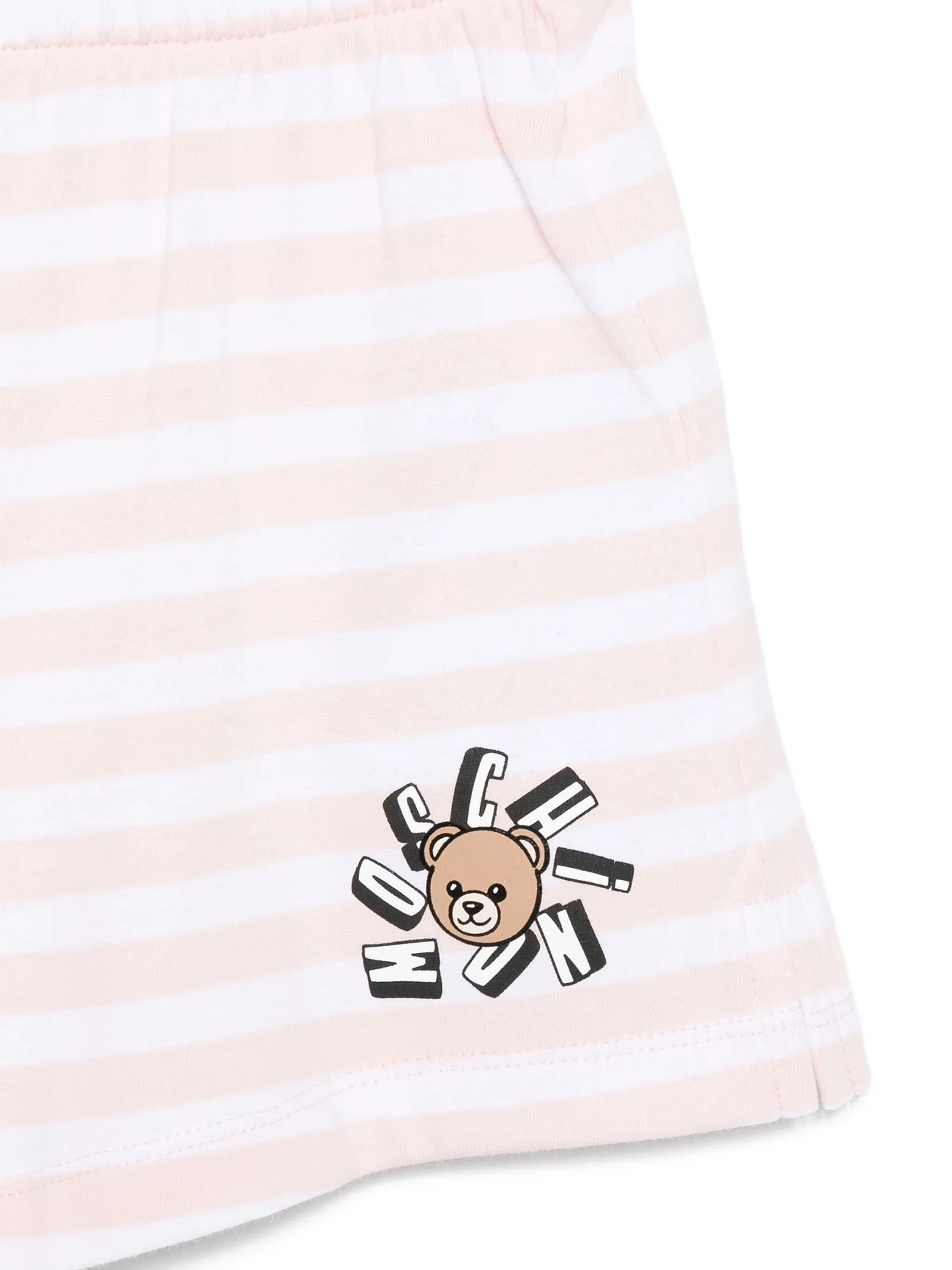 Moschino Kids Mini Two-Piece Summer Suit with Spaghetti Straps - Image 3