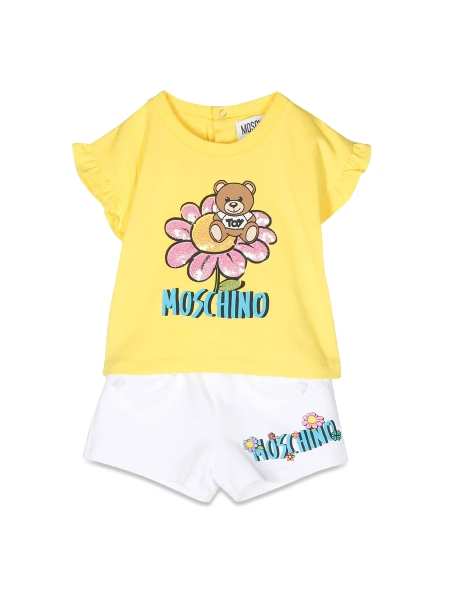 Moschino Mini T-Shirt and Shorts Set for Girls