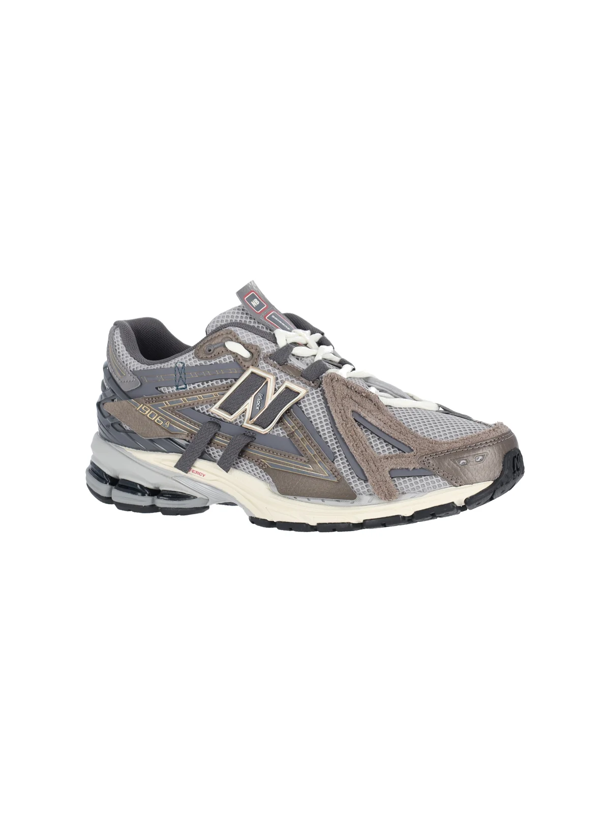 New Balance Logo Patch Sneakers with Lace-Up Fastening - Image 4