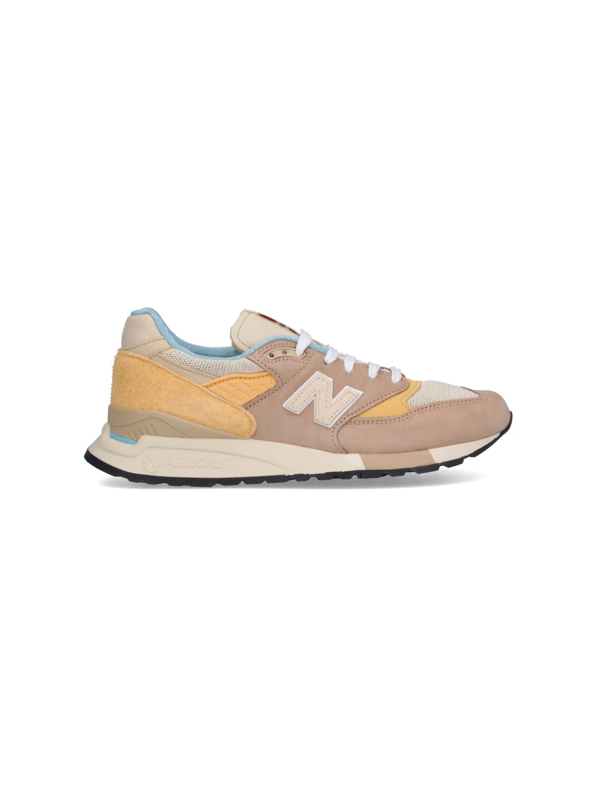 New Balance Unisex Pigskin and Mesh Sneakers with Light, Natural Feel