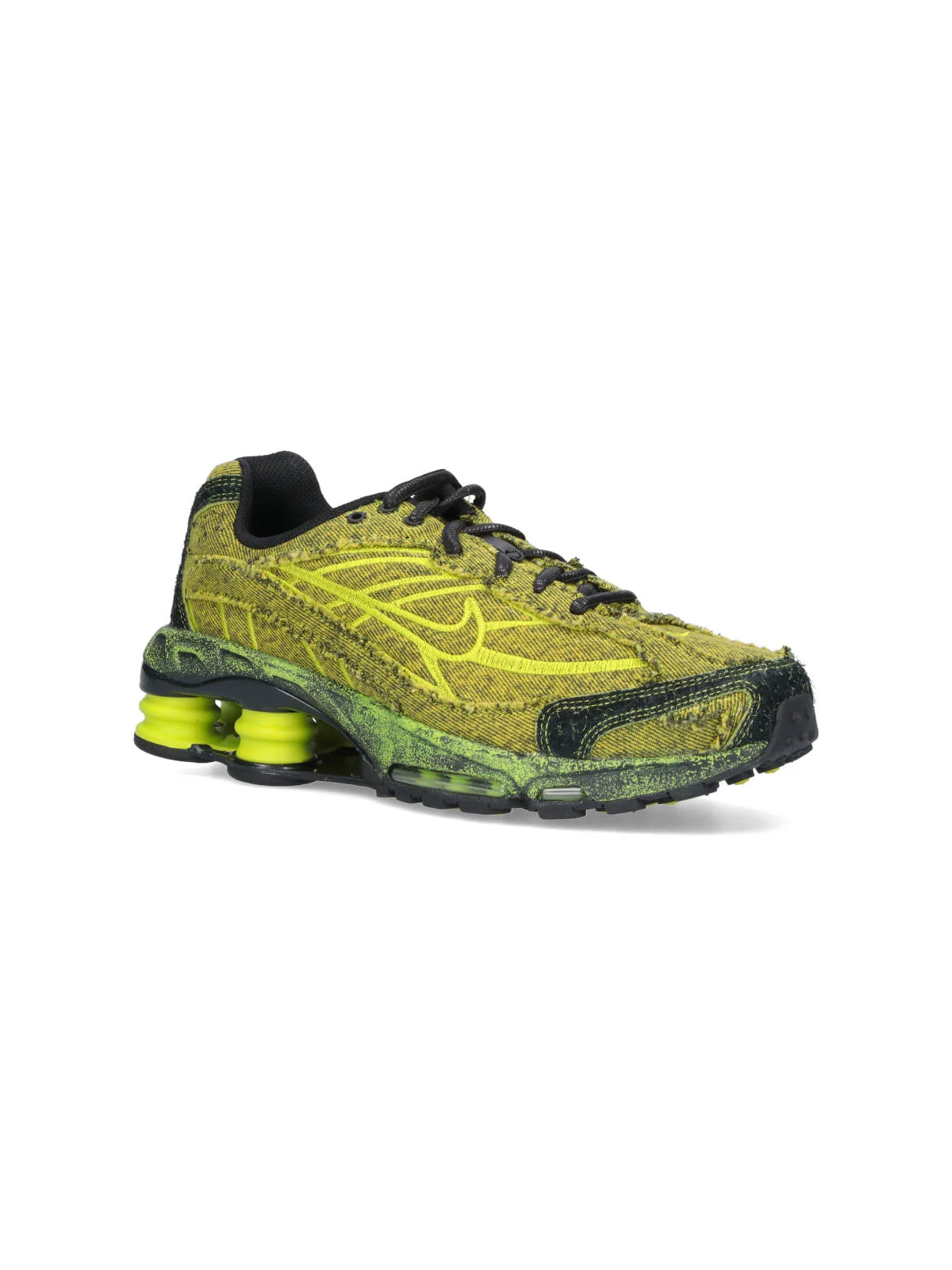 Nike Lace-Up Fastening Distressed Effect Sneakers - Image 3
