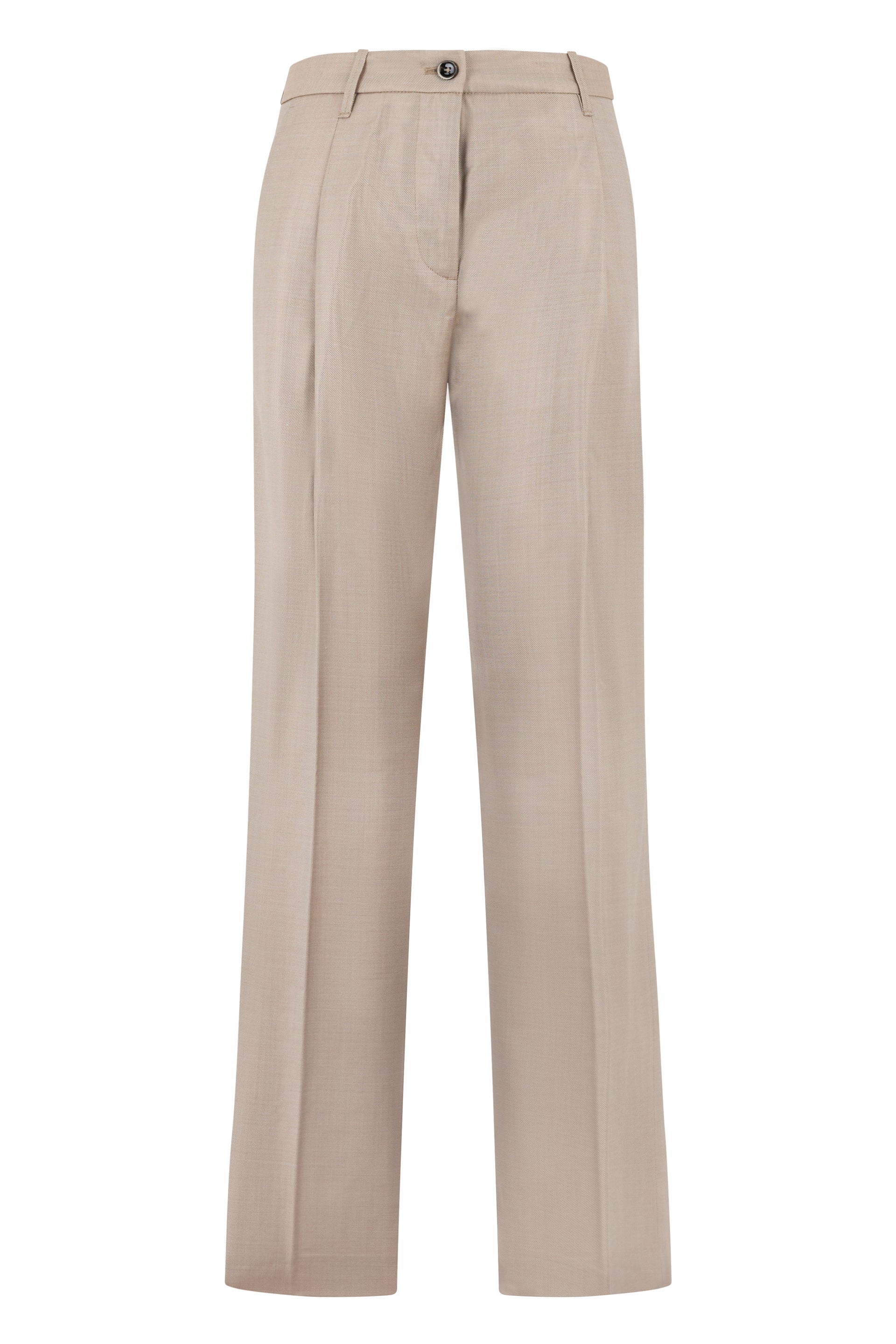 Nine in the Morning Relaxed-Fit Wool-Silk Trousers