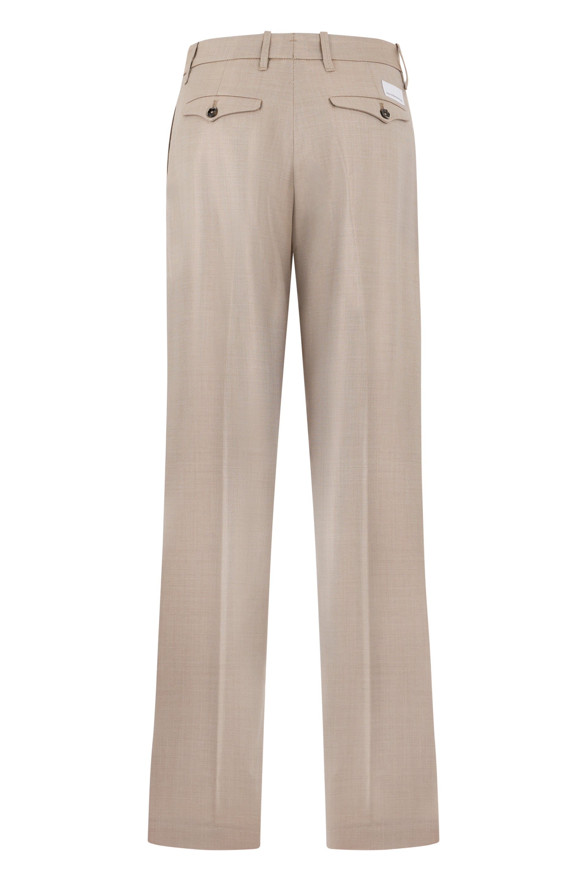 Nine in the Morning Relaxed-Fit Wool-Silk Trousers - Image 2