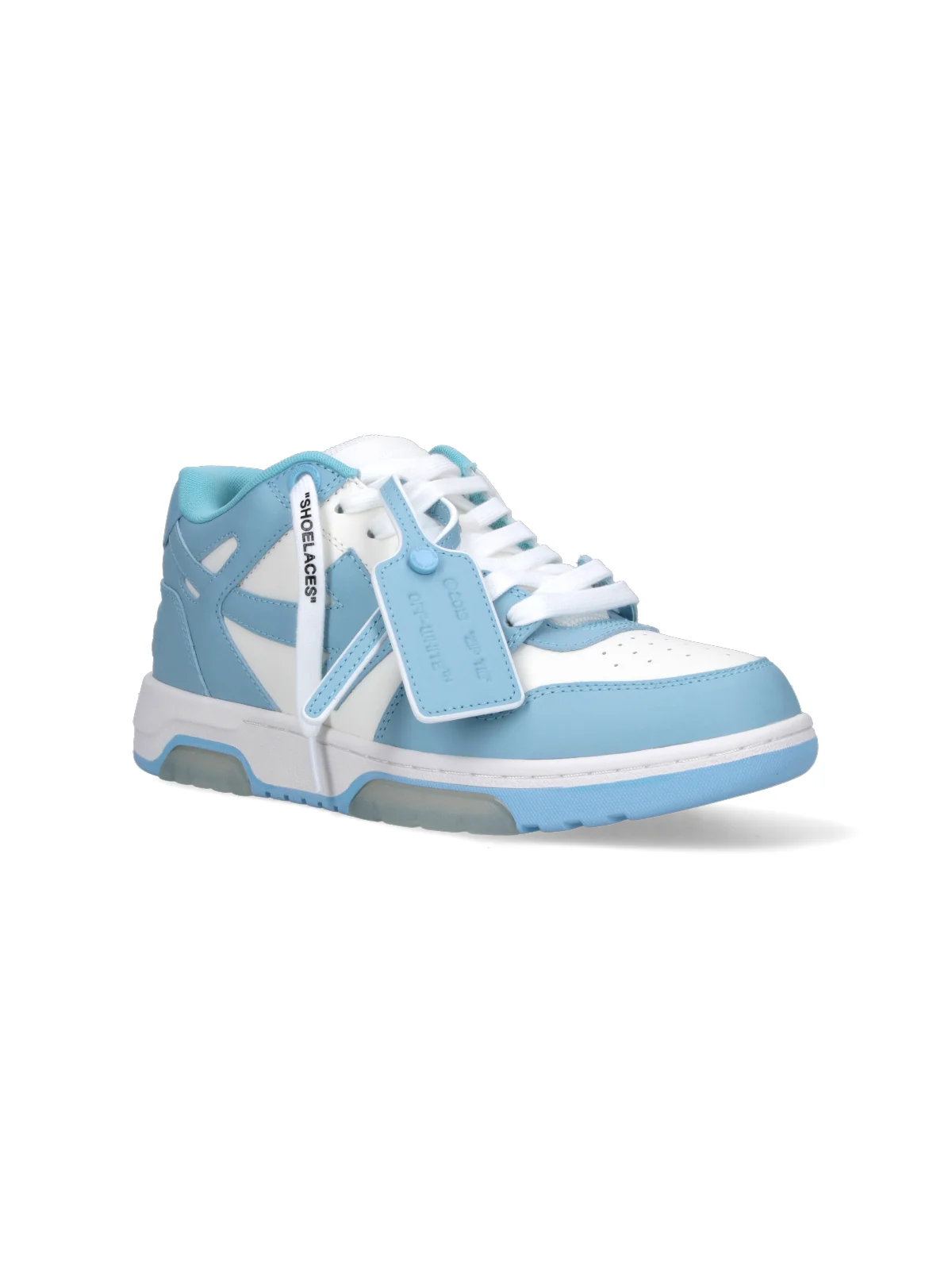 Off-white Minimal Low-Top Leather Sneaker - Image 2