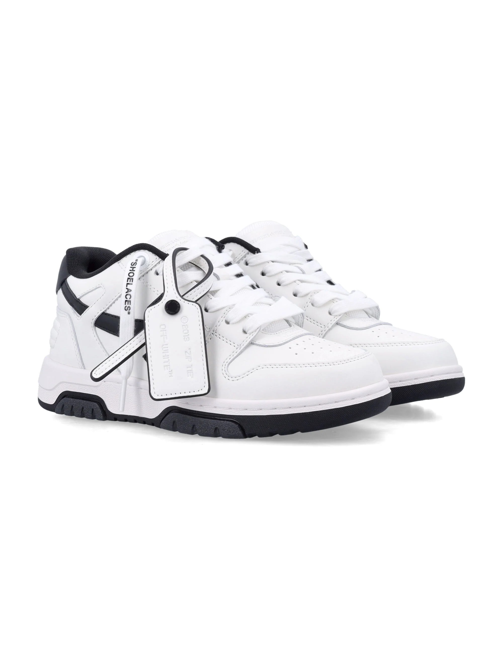 Off-White Out of Office Lace-up Leather Sneakers - Image 3