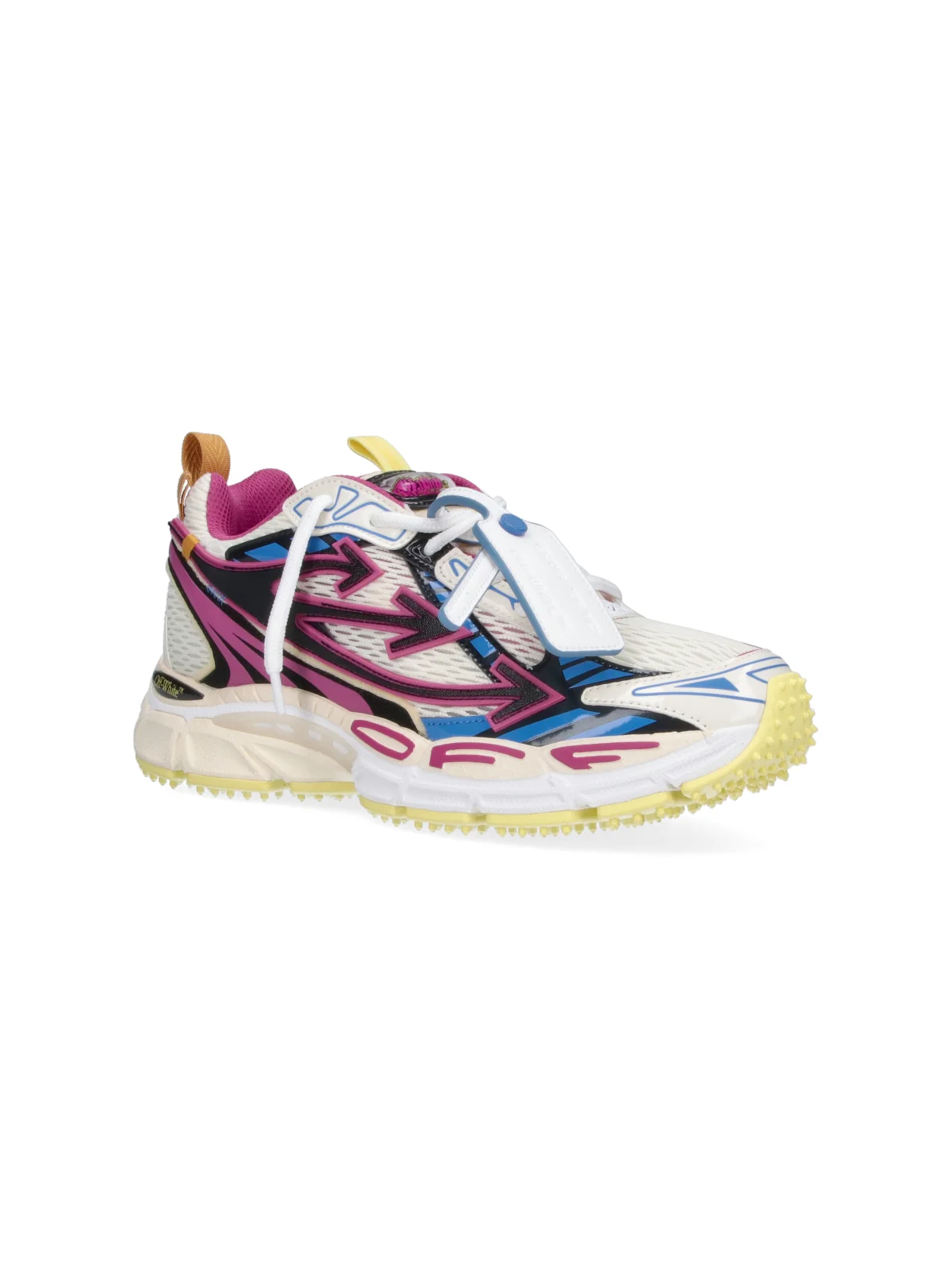 Off-white Women’s Synthetic Suede Sneakers with Recycled Urethane Upper - Image 2