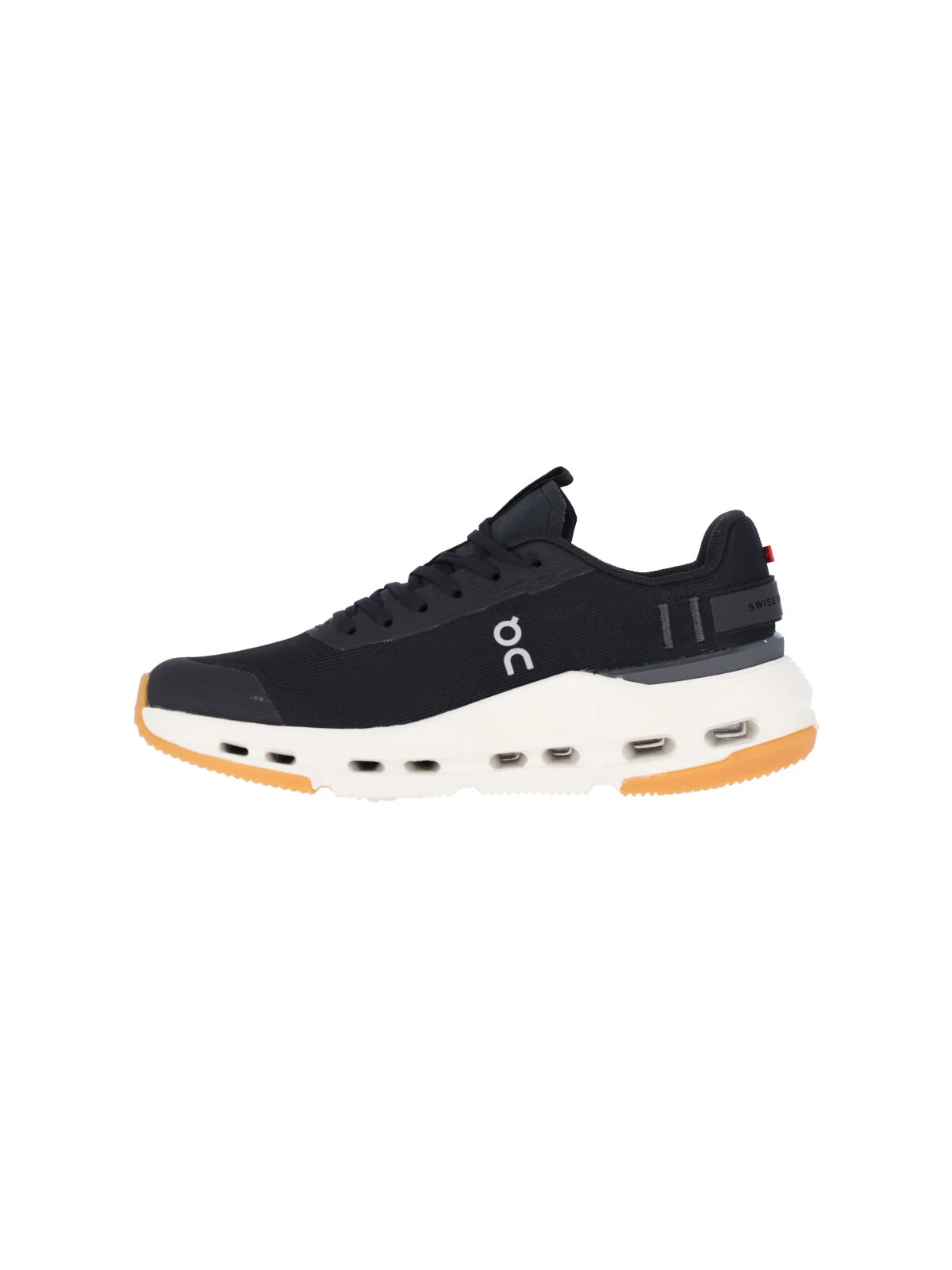 On Women’s Black and Ivory 100% Polyester Sneakers - Image 3