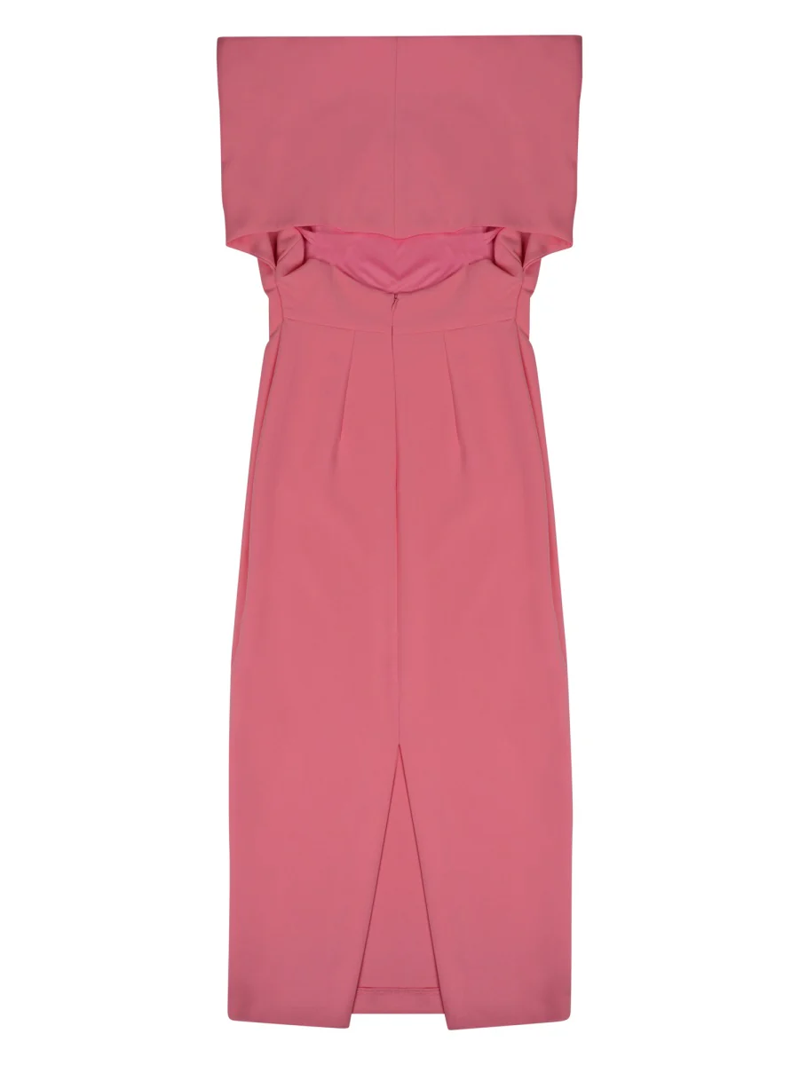Oscar The Collection Sculpted Knit Dress with Stretch Fit - Image 2