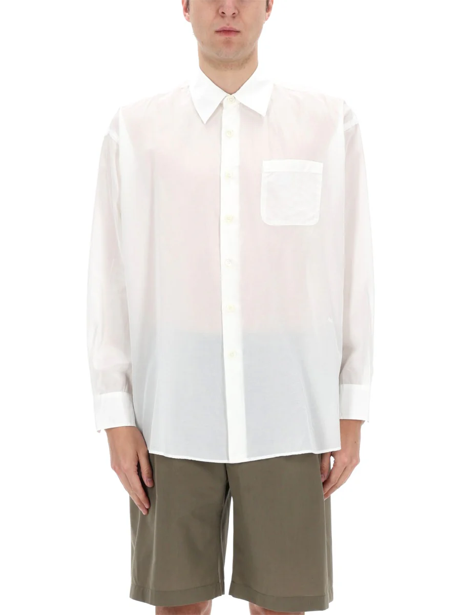 OUR LEGACY Borrowed Shirt Silcot Weave - Image 3
