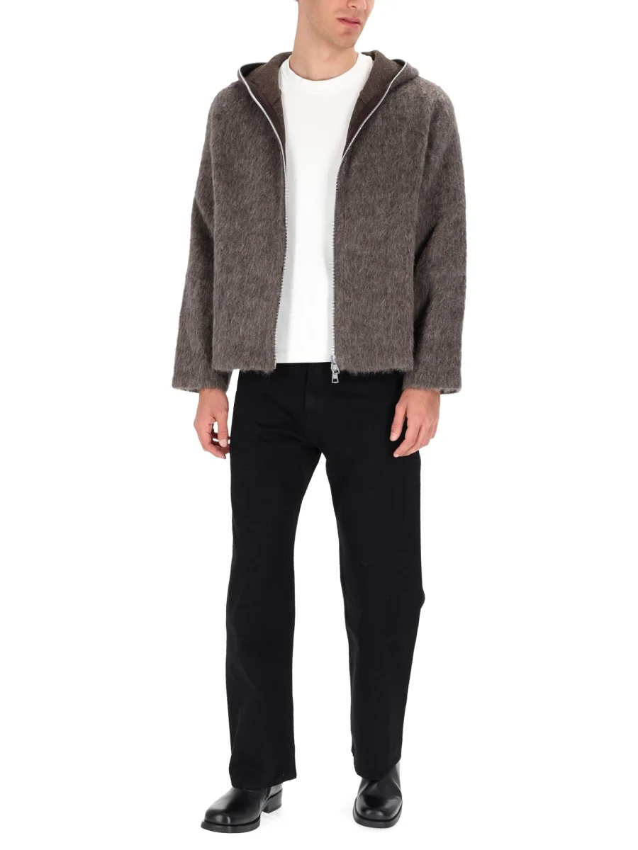 Our Legacy Boxy Sweatshirt with Hood - Size 48 - Image 3