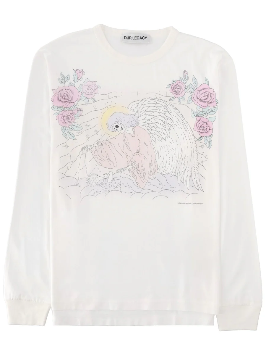 Our Legacy Classic Long Sleeve T-Shirt with Print - Image 2