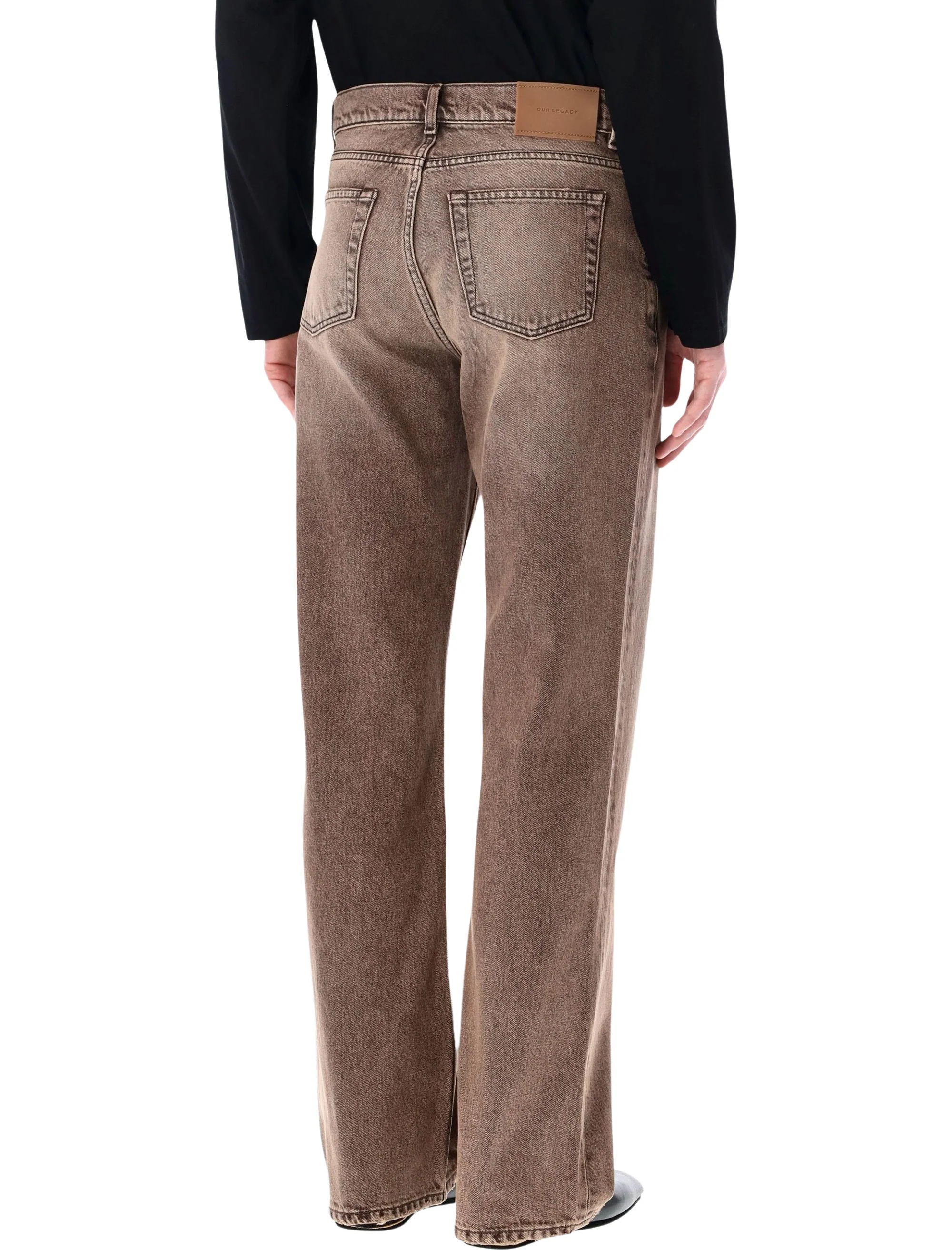 Our Legacy High Waist Straight Hip Jeans - Image 2