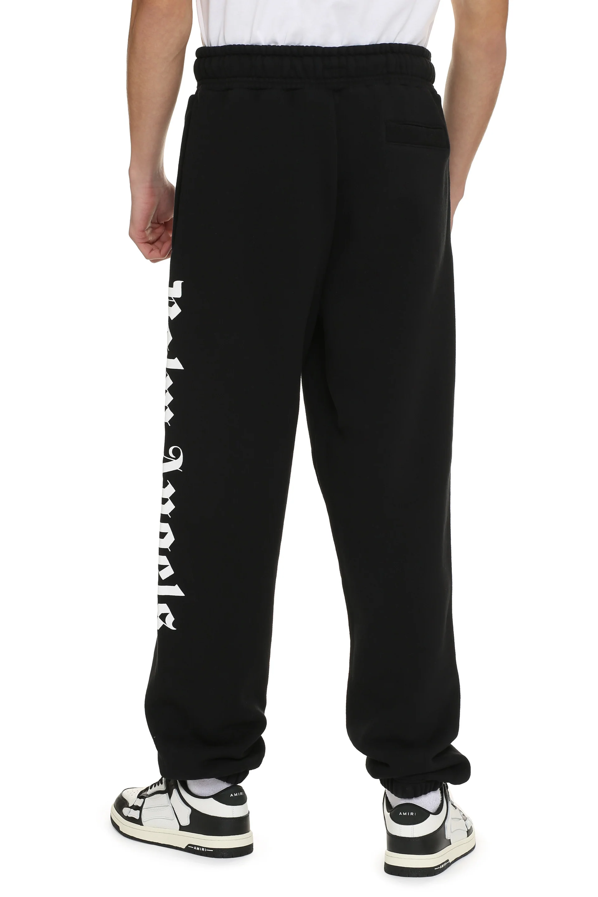Palm Angels Logo-print Drawstring Sweatpants - Image 4