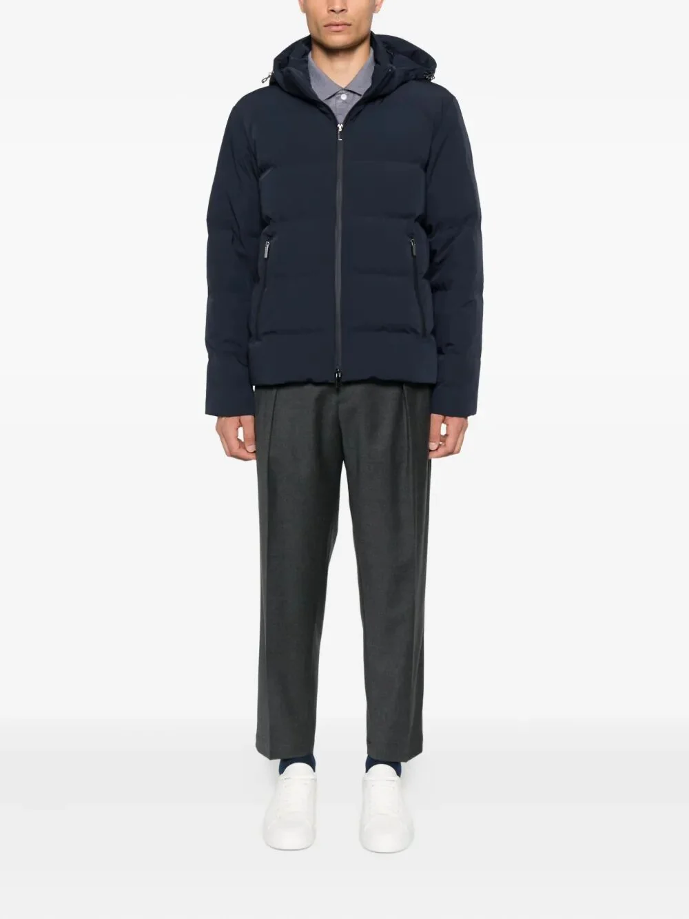 PAUL & SHARK Hooded Quilted Jacket - Image 2