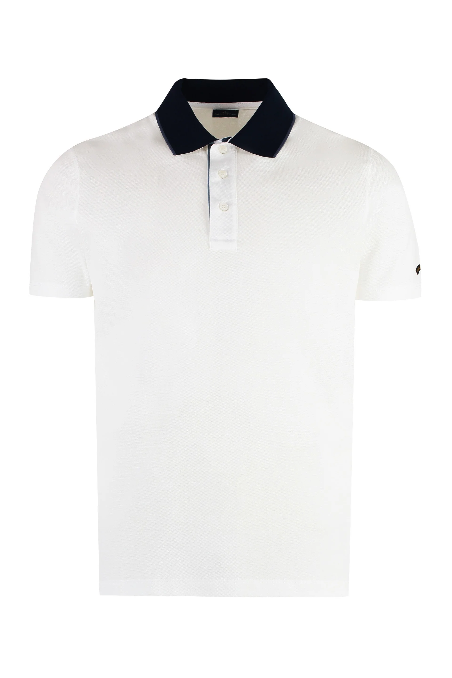 Paul & Shark Short Sleeve Cotton Polo Shirt