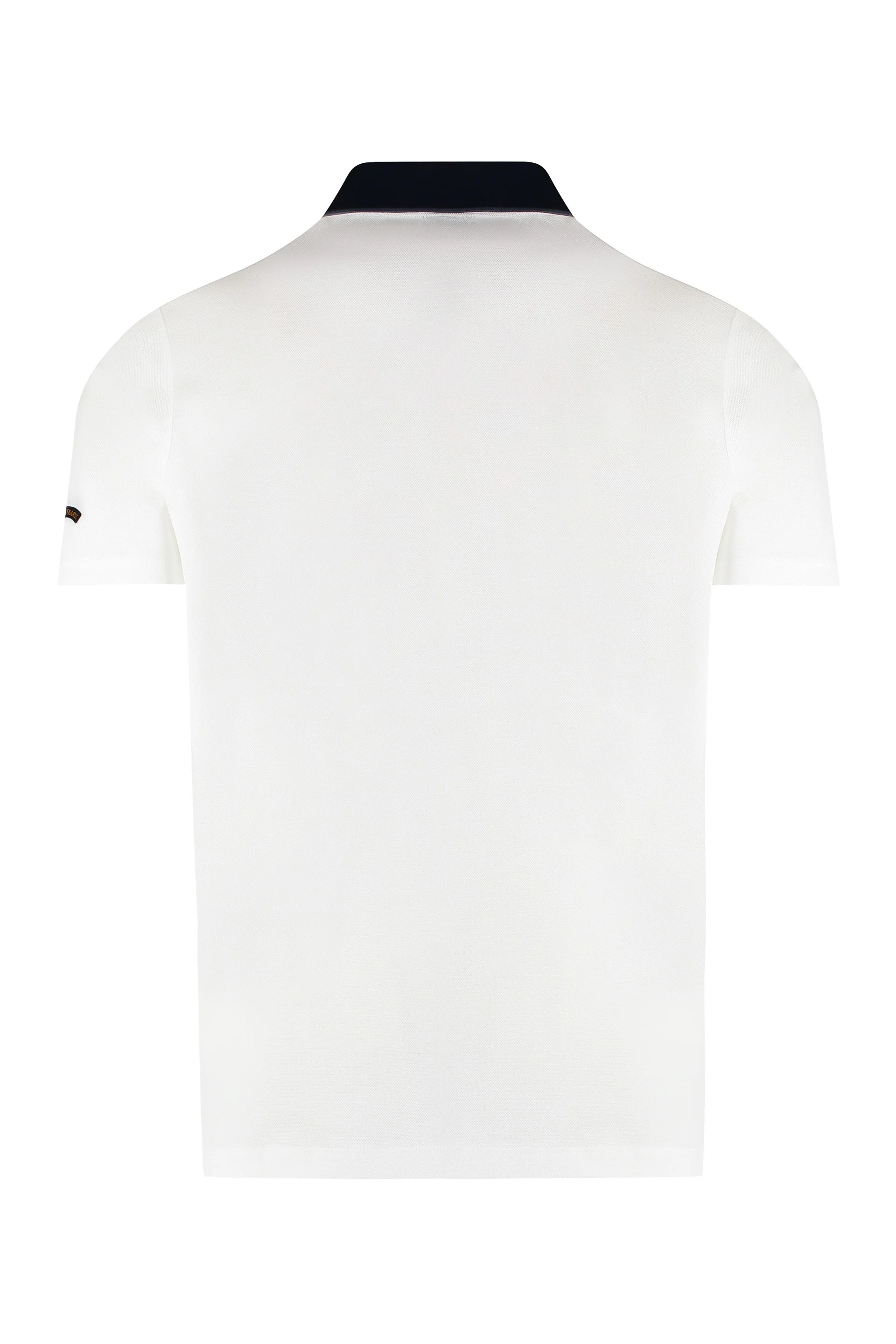Paul & Shark Short Sleeve Cotton Polo Shirt - Image 5