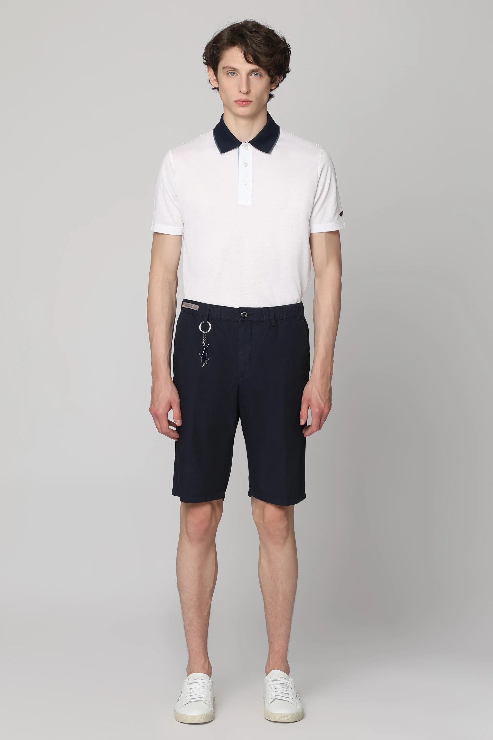 Paul & Shark Short Sleeve Cotton Polo Shirt - Image 6