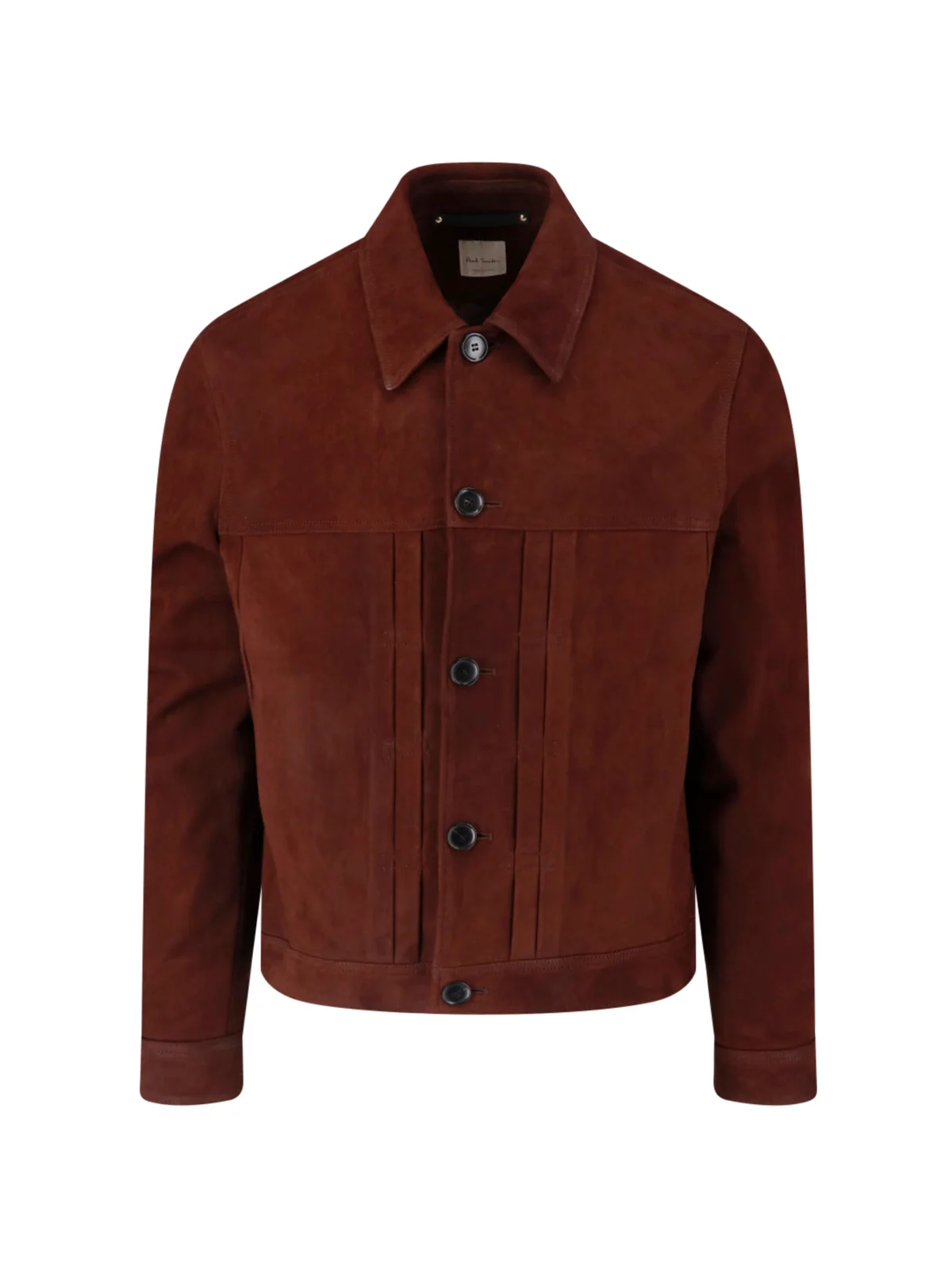 Paul Smith Men’s Lamb Suede Leather Jacket