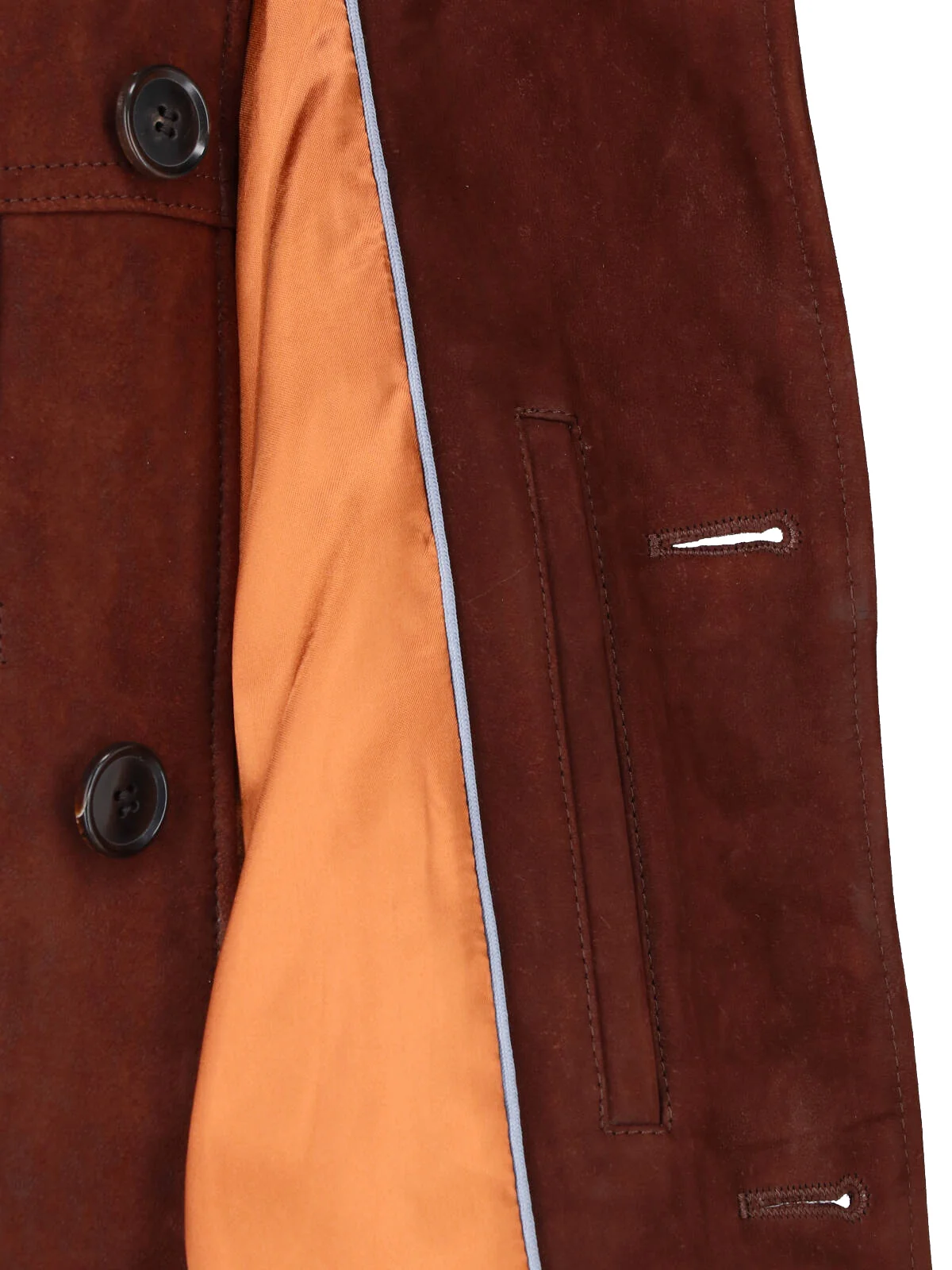 Paul Smith Men’s Lamb Suede Leather Jacket - Image 4