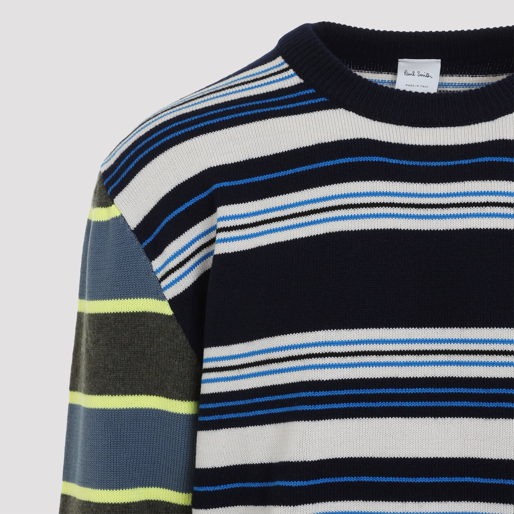 Paul Smith Men’s Lambswool & Cotton Round Neck Sweater - Image 5