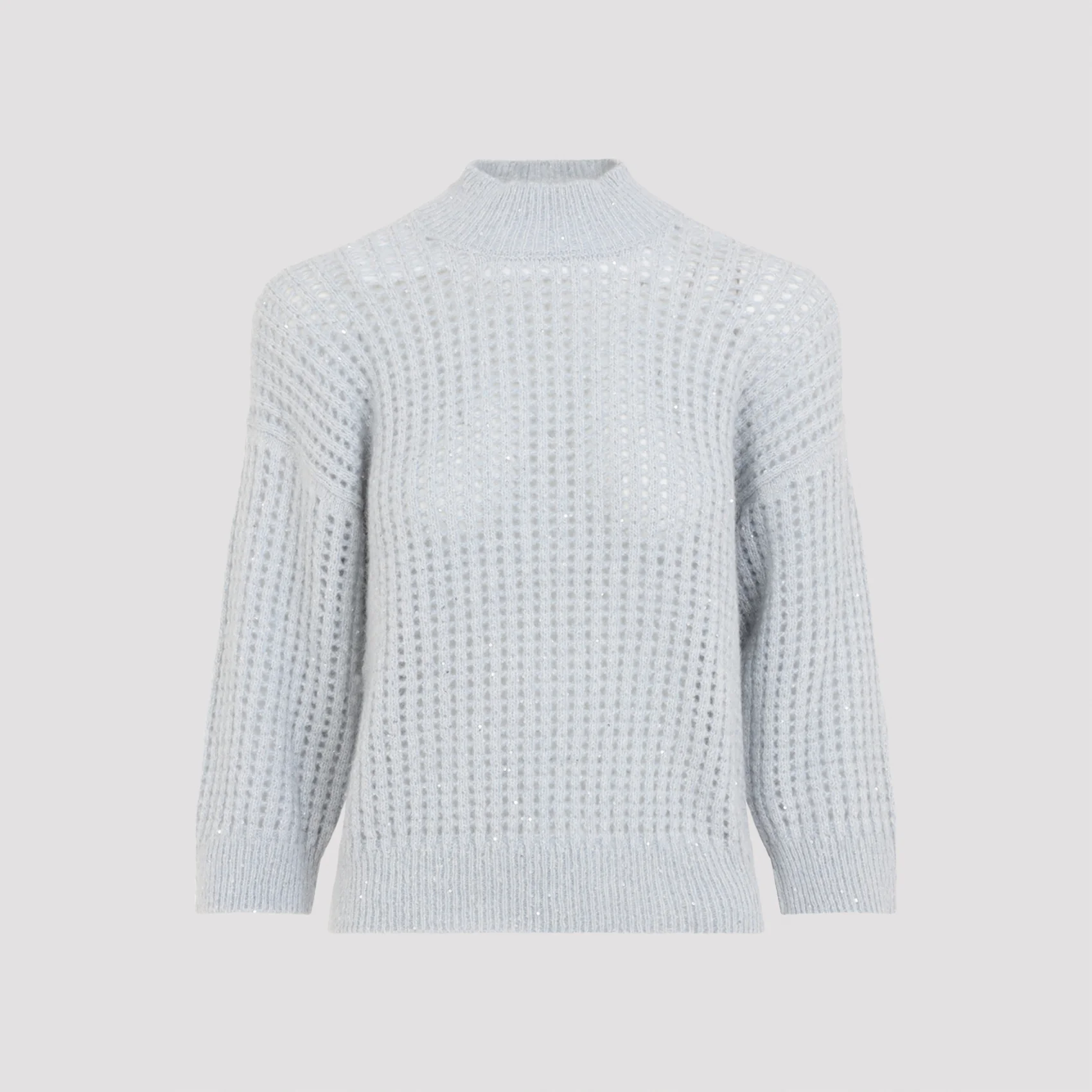 Peserico Women’s Mohair-Wool Blend Sweater - Image 3