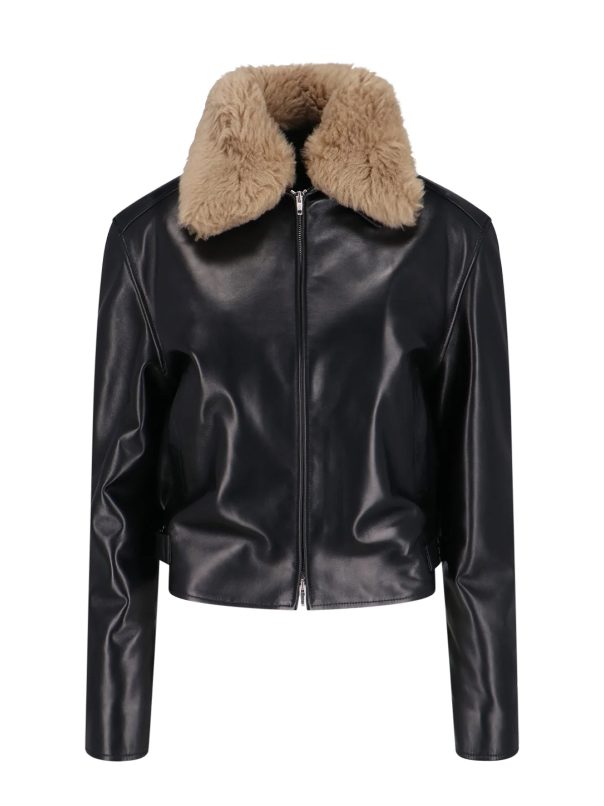Phoebe Philo Lamb Leather Moto Jacket