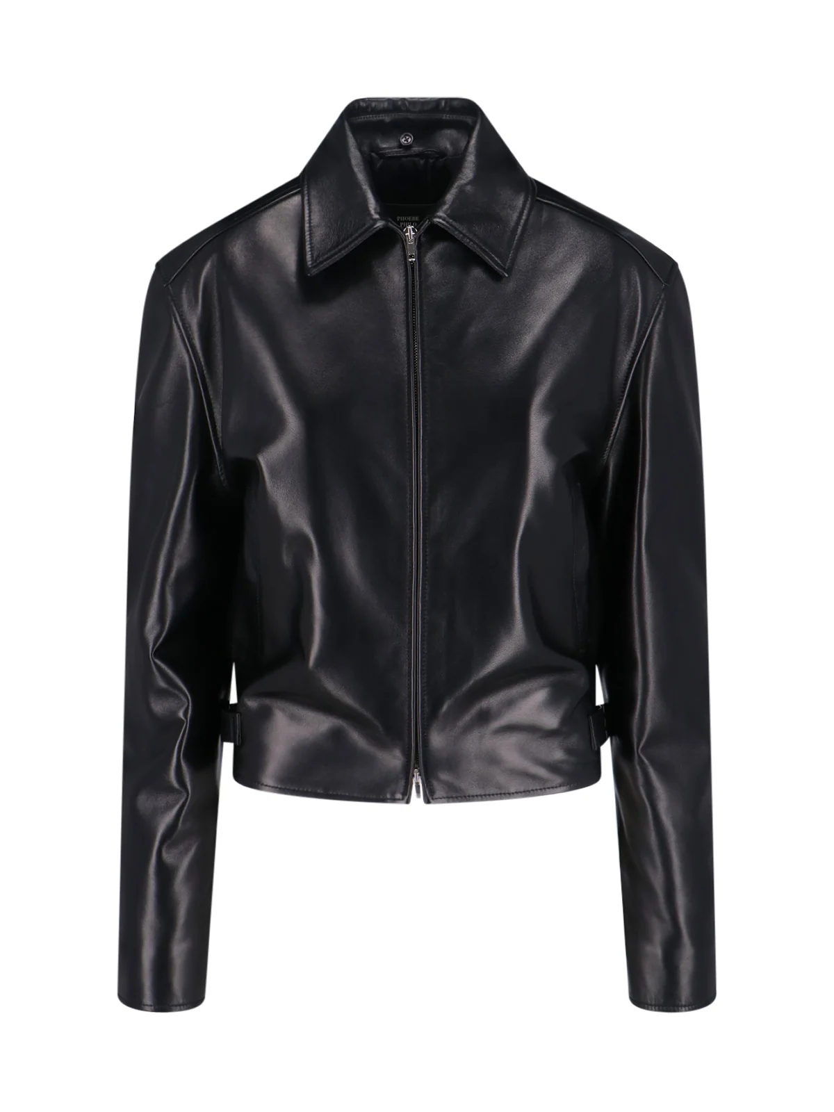 Phoebe Philo Lamb Leather Moto Jacket - Image 3