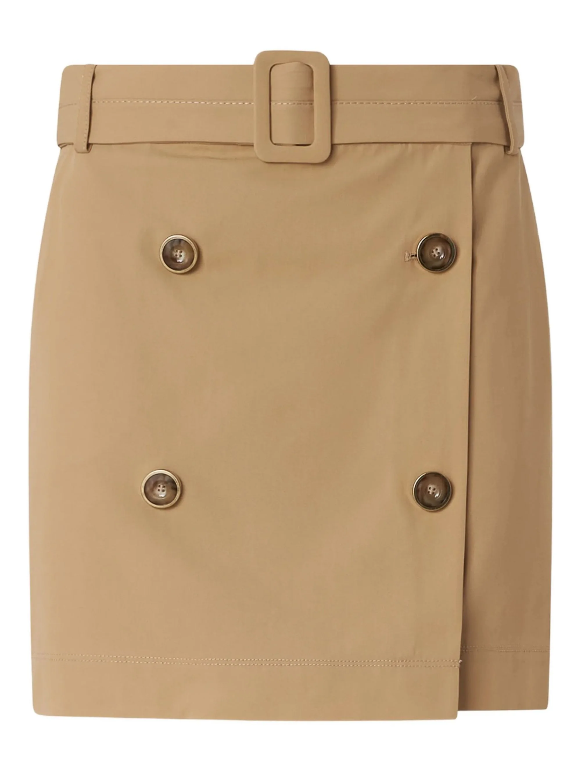 Pinko BUTTONED MINI SKIRT with BELT